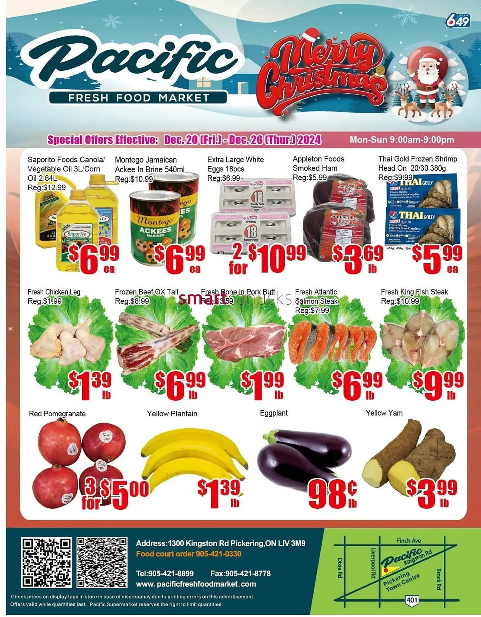 New Pacific Supermarket flyer - 1