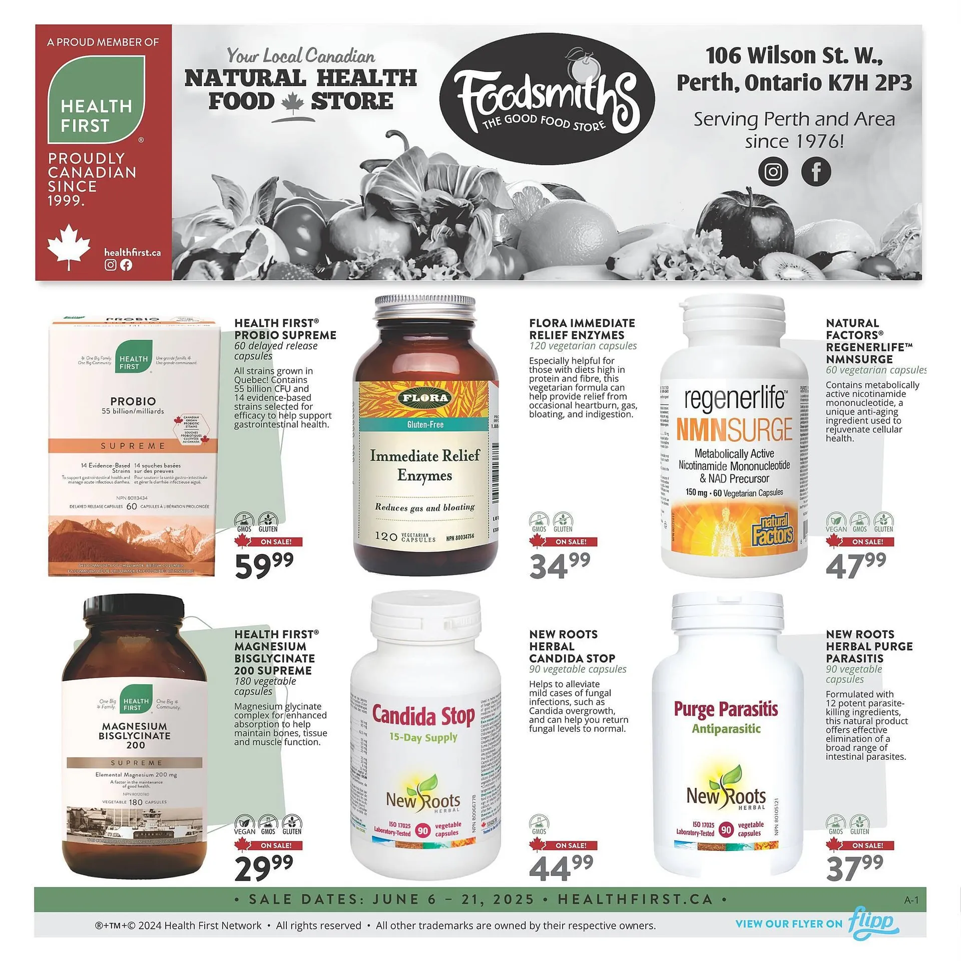 Foodsmiths flyer from June 6 to June 21 2025 - flyer page 1