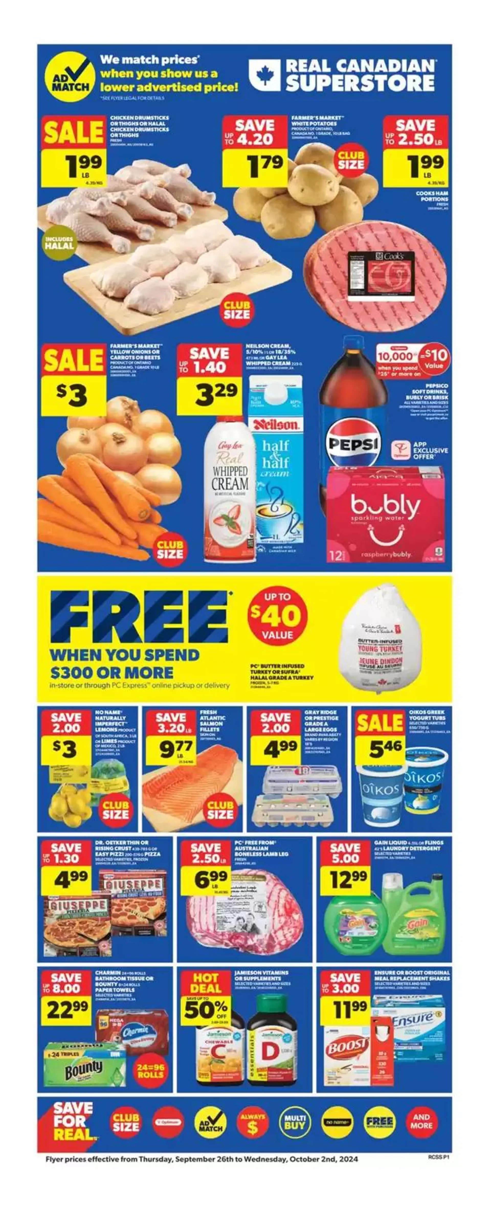 Exclusive deals and bargains from September 26 to October 2 2024 - flyer page 2