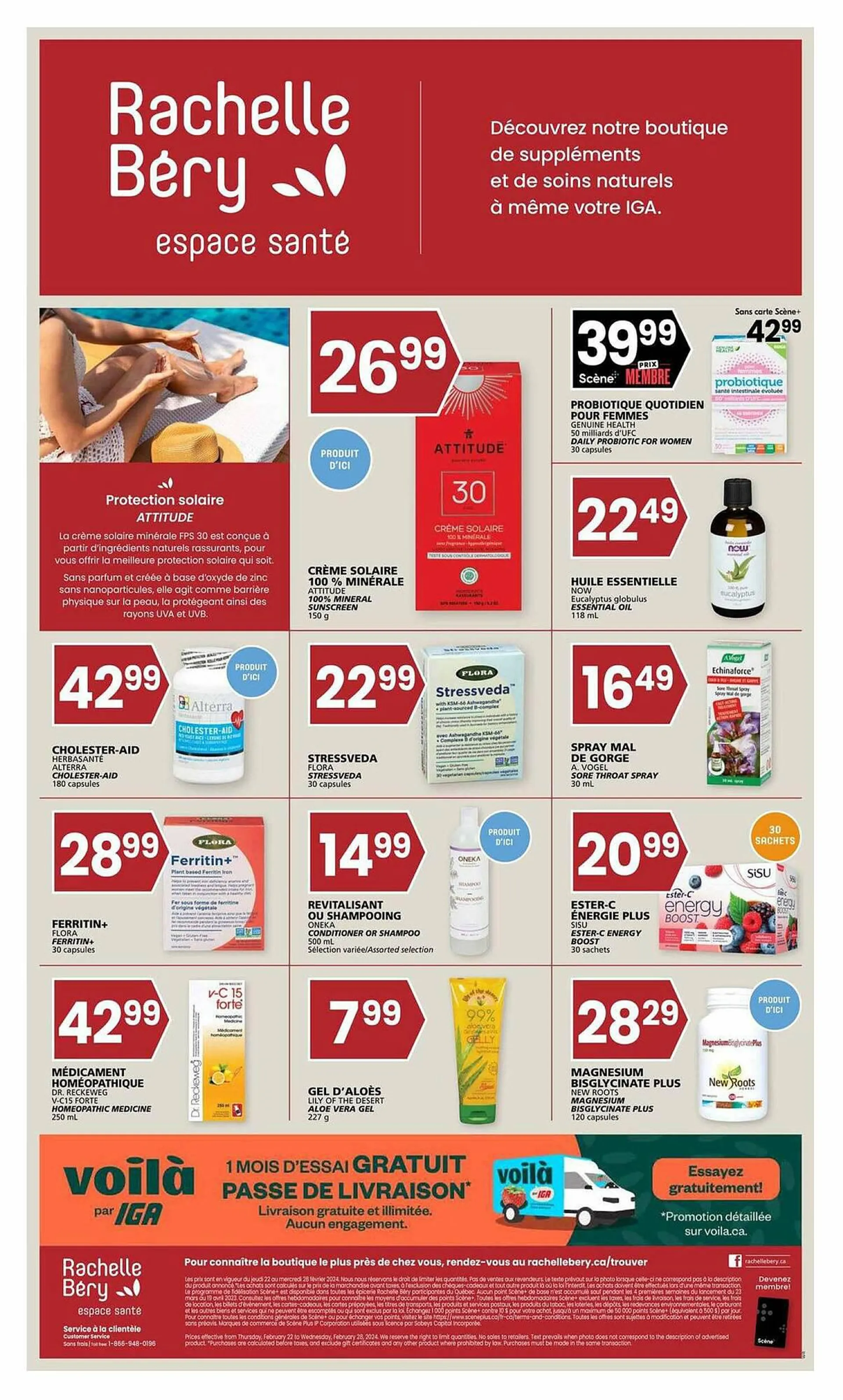 Rachelle-Bery Pharmacy flyer from February 22 to February 29 2024 - flyer page 