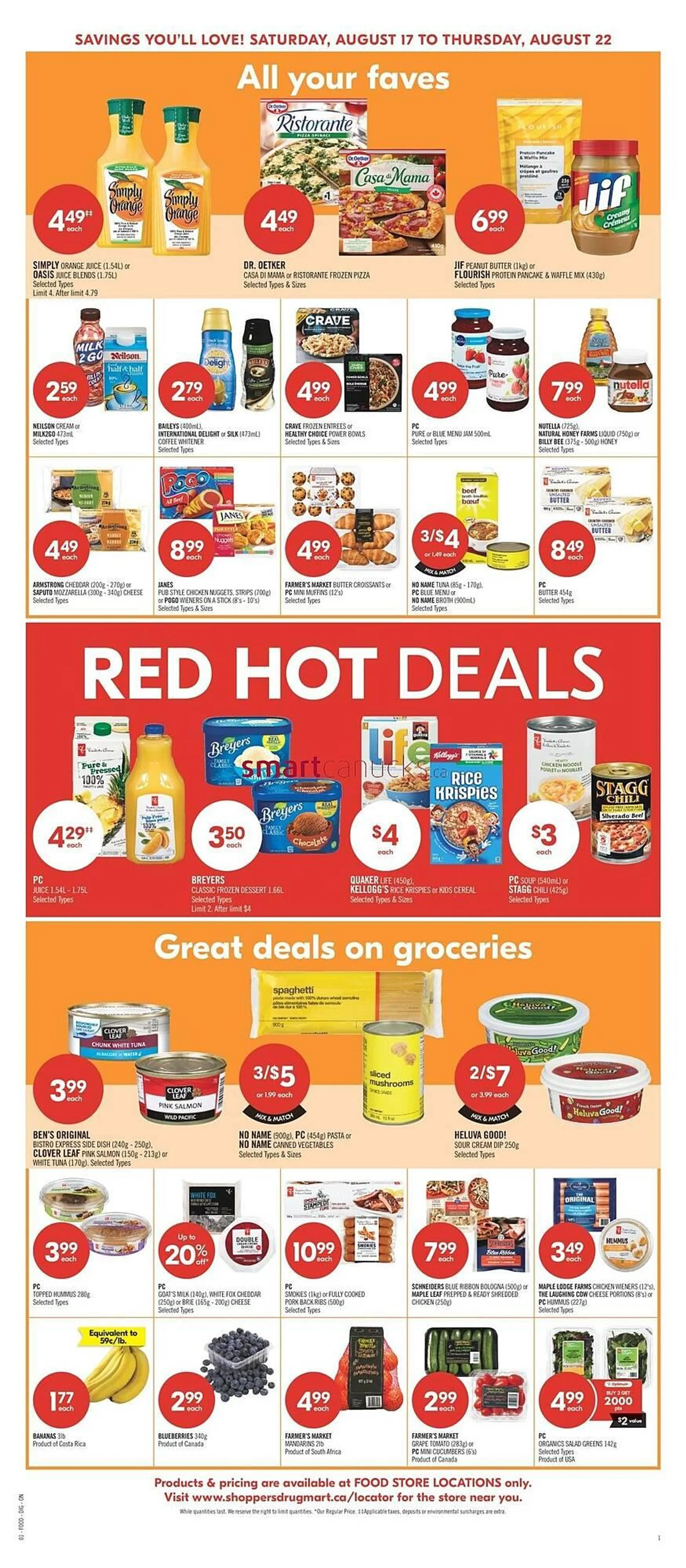 Shoppers Drug Mart flyer from August 15 to August 21 2024 - flyer page 7