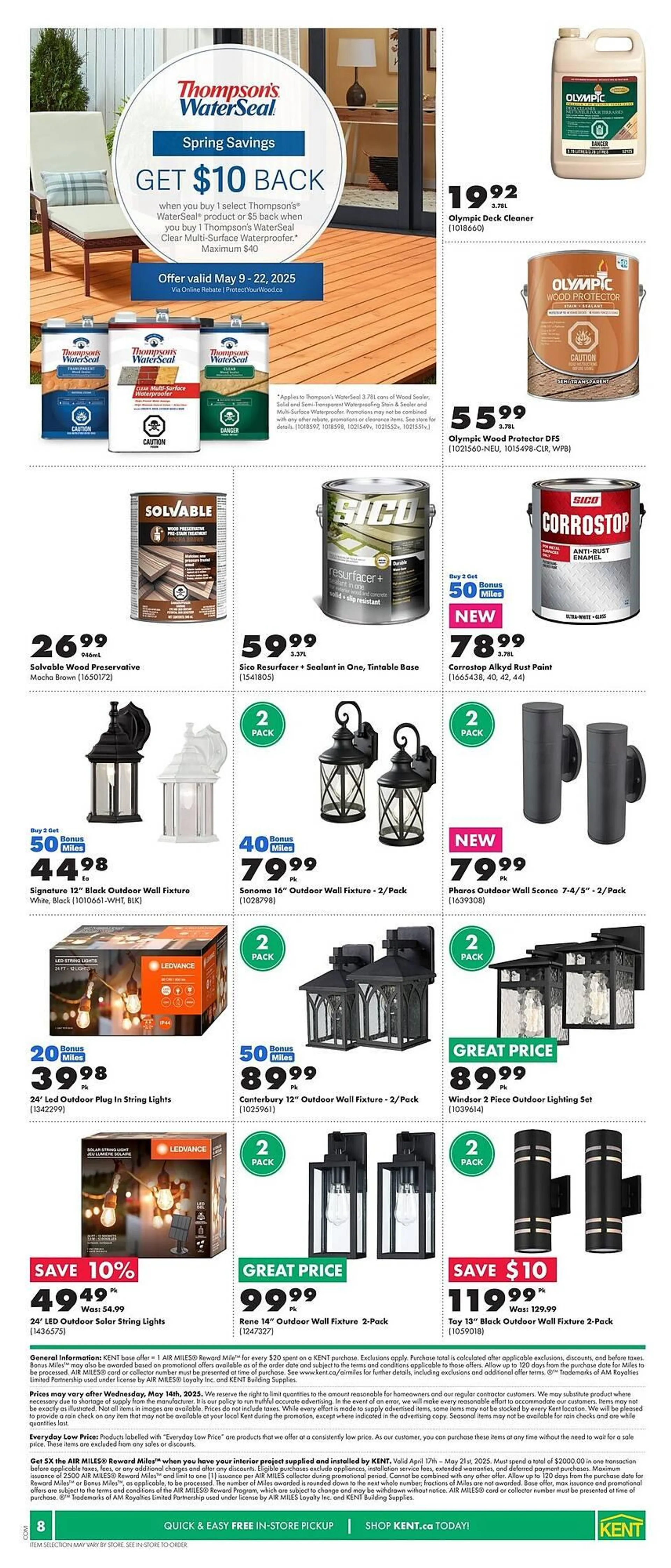 Kent flyer from May 8 to May 14 2025 - flyer page 10