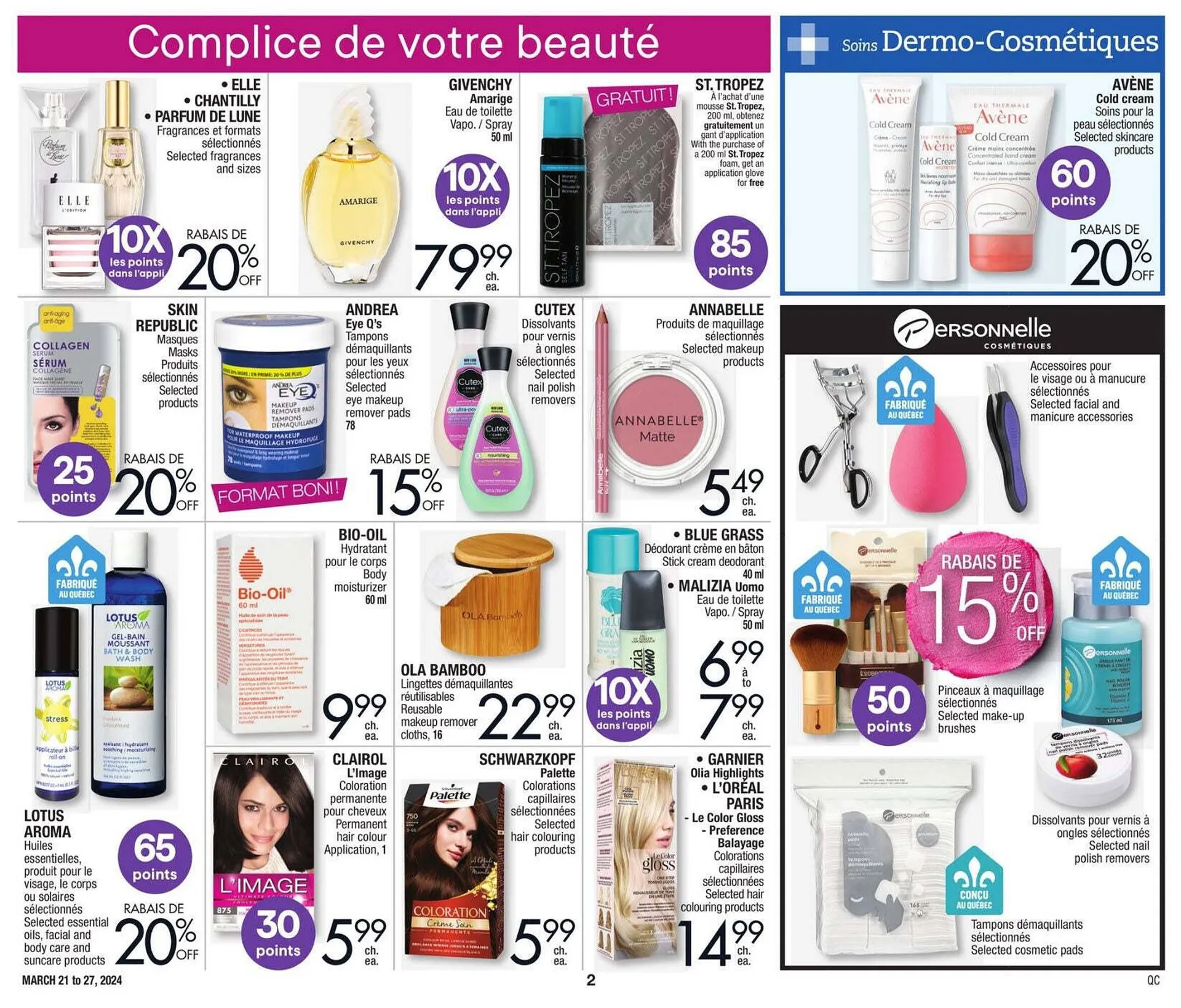 Jean Coutu flyer from March 21 to March 25 2024 - flyer page 2
