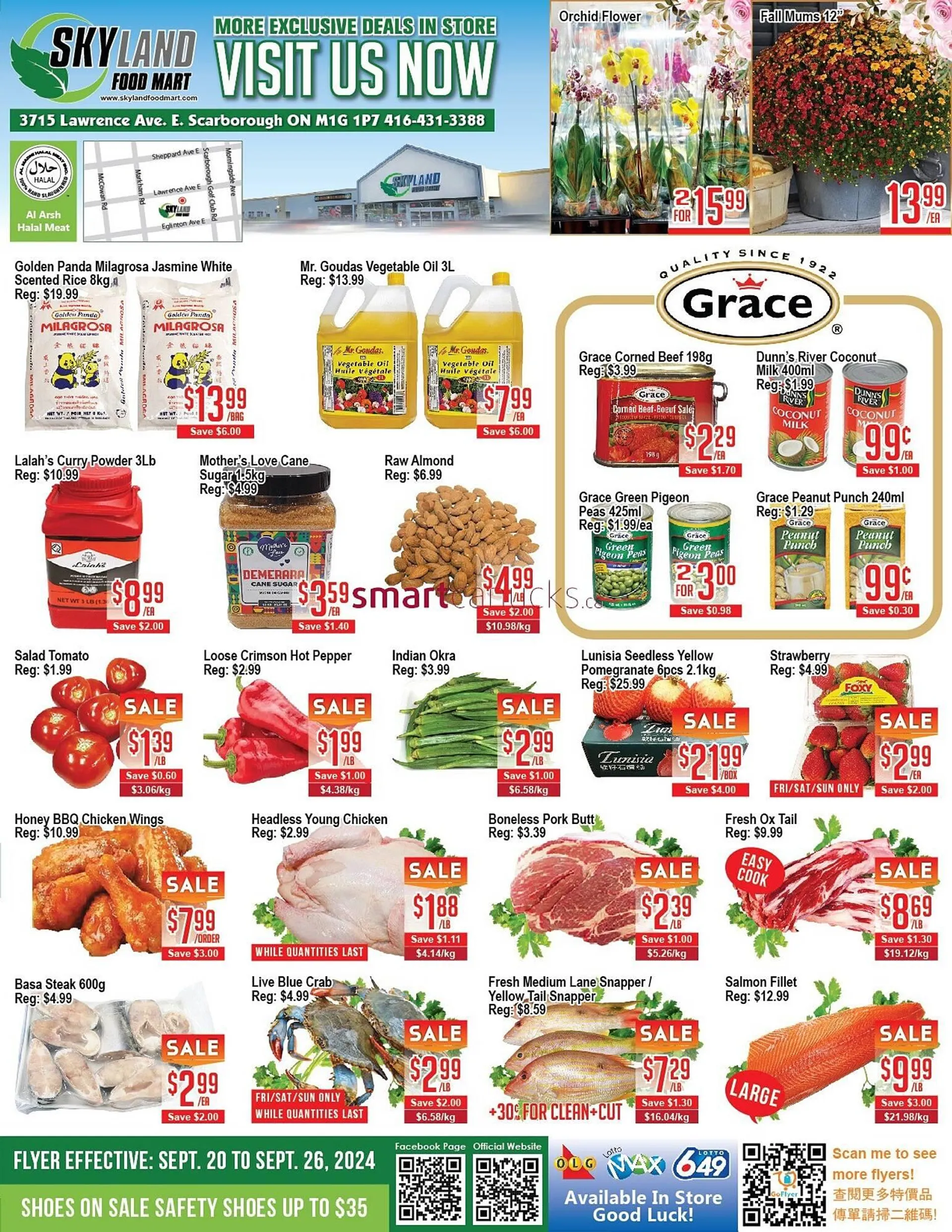 Skyland Foodmart flyer - 1