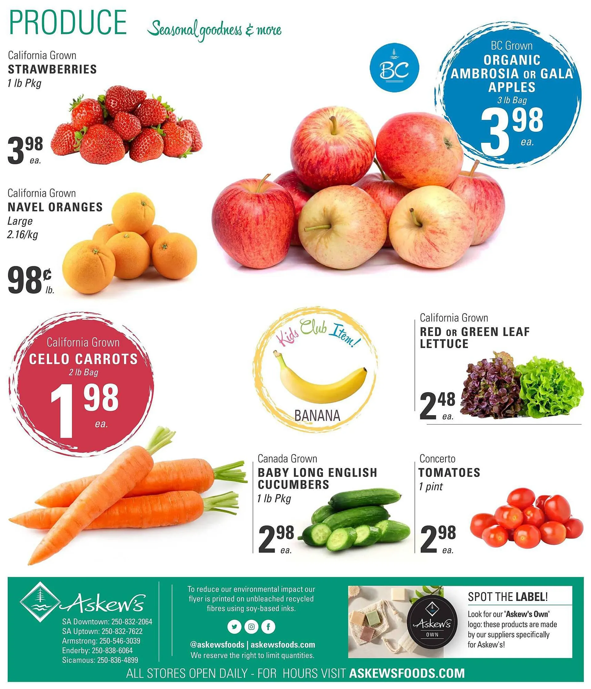 Askews Foods flyer from March 31 to April 6 2024 - flyer page 12