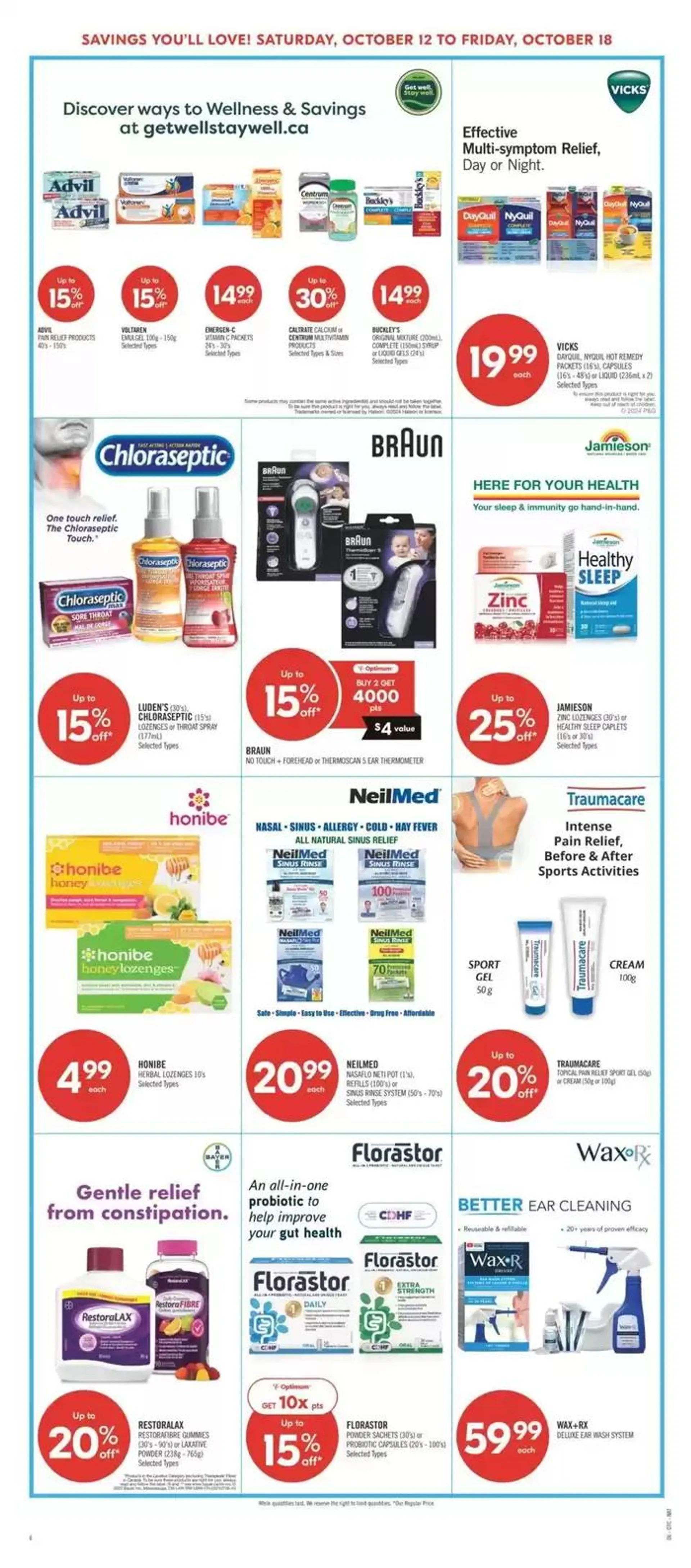 Shoppers Drug Mart Weekly ad from October 12 to October 17 2024 - flyer page 4