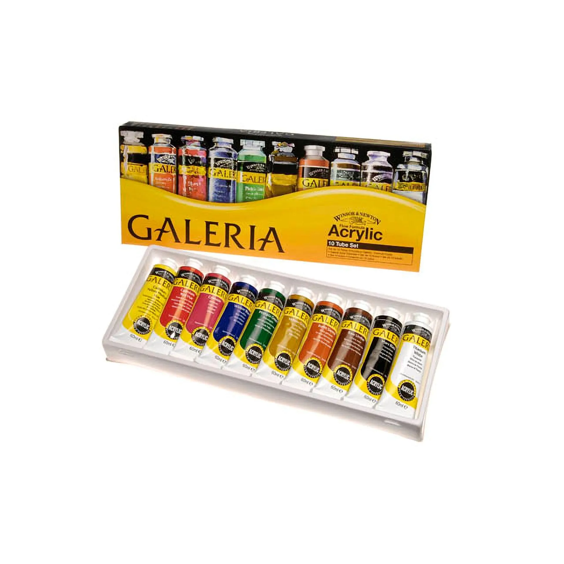 Galeria Acrylic Set - 10 x 60 ml