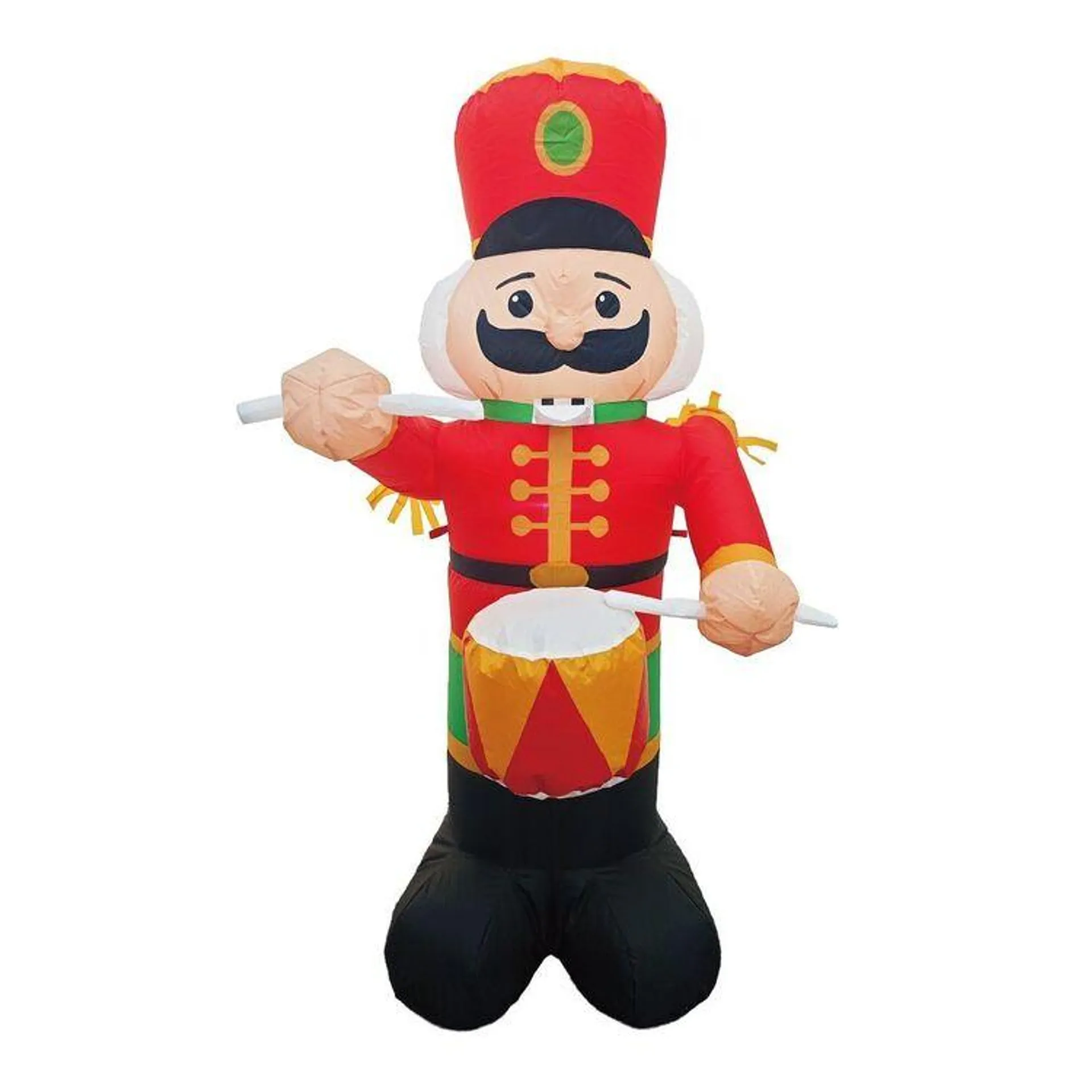 Jolly & Joy 1.2 m Inflatable Christmas Nutcracker Red 1.2 m