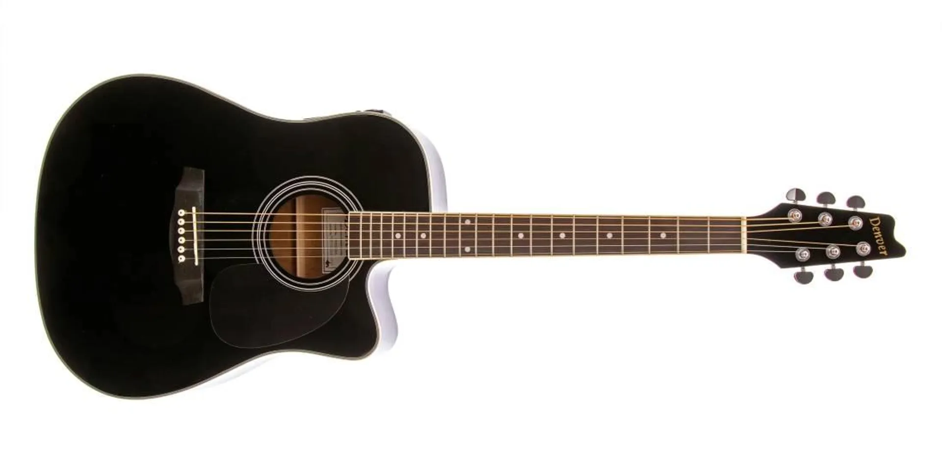 Acoustic/Electric Steel String Guitar - Black