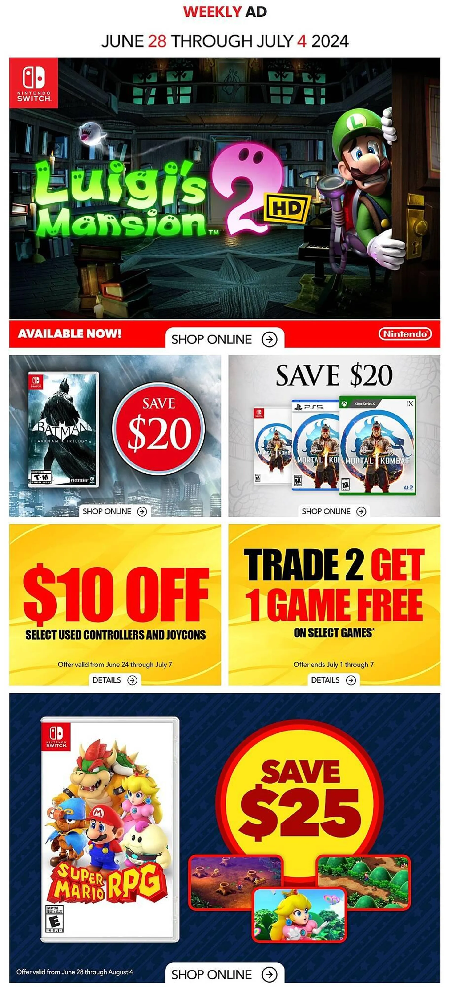 GameStop flyer - 1