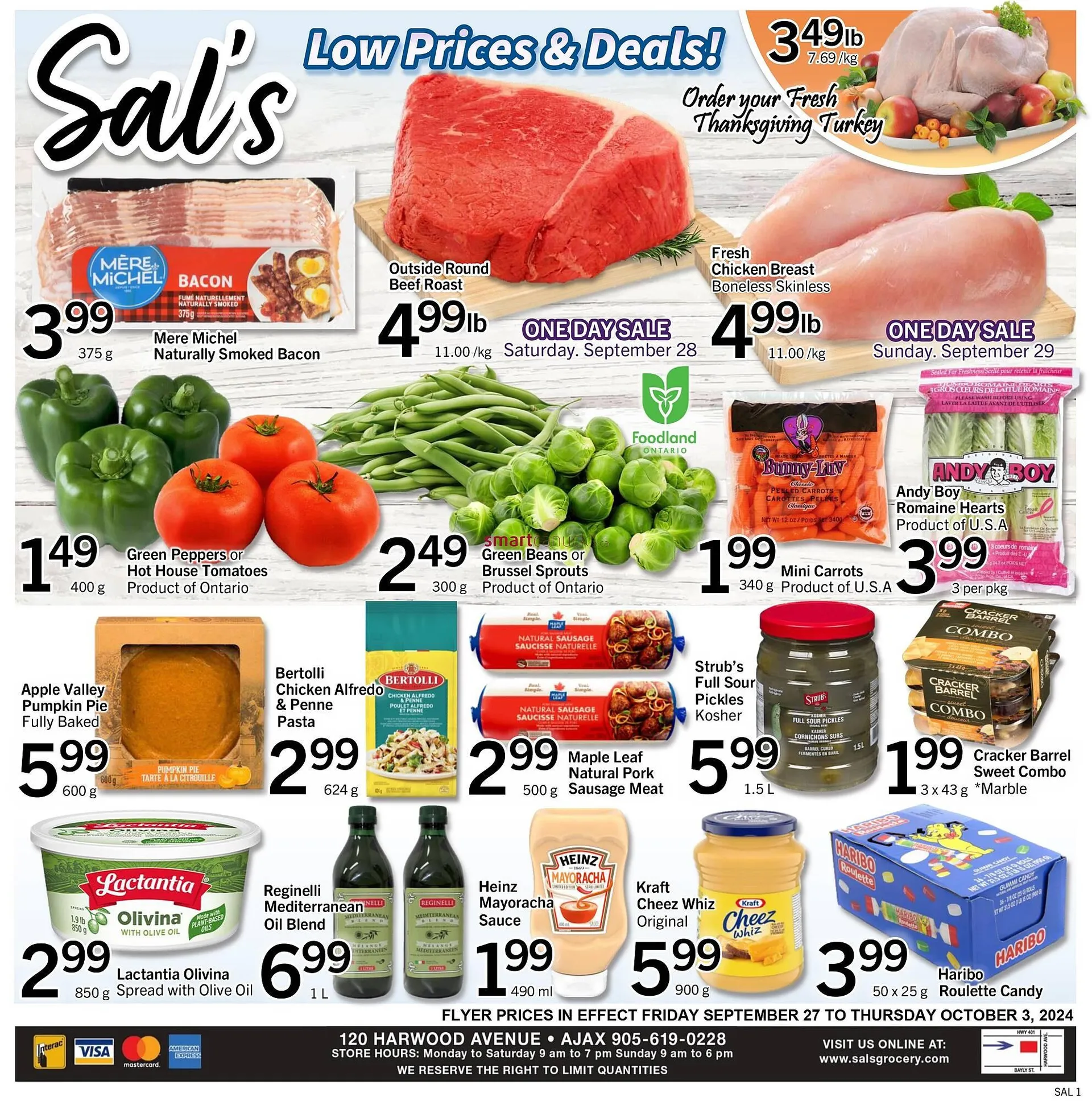 Sals Grocery flyer - 1