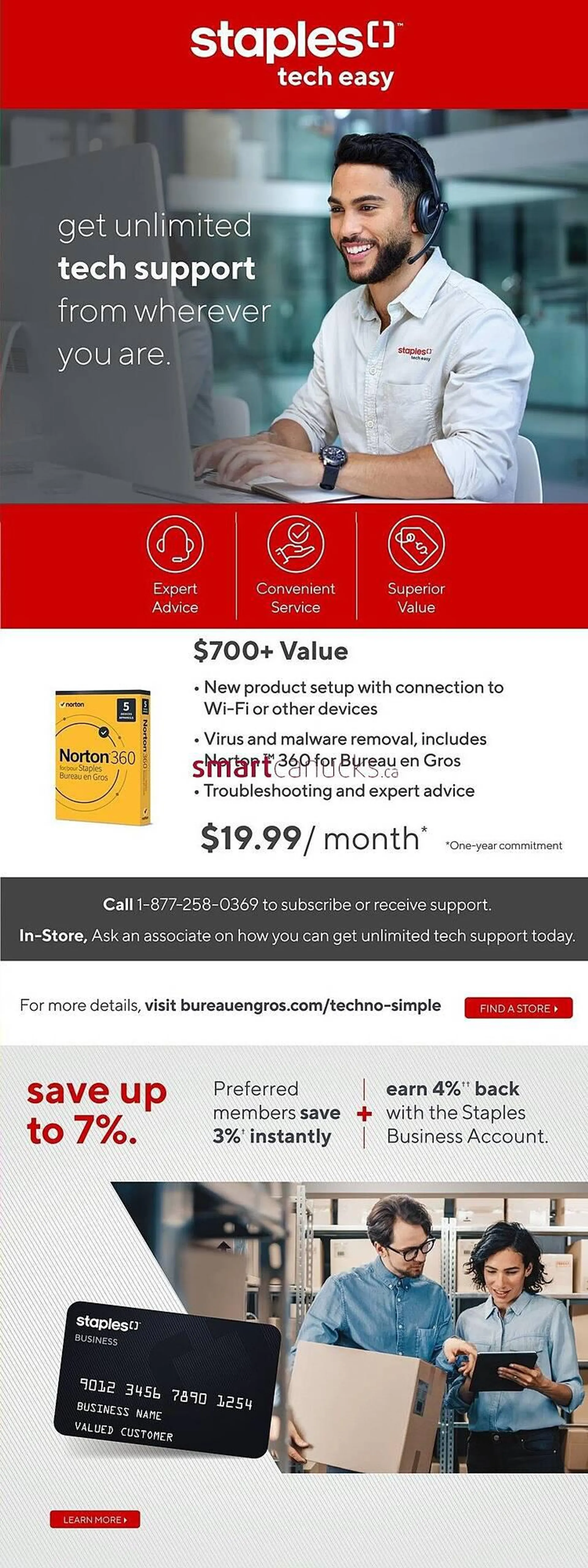 Staples flyer from April 10 to April 16 2024 - flyer page 25