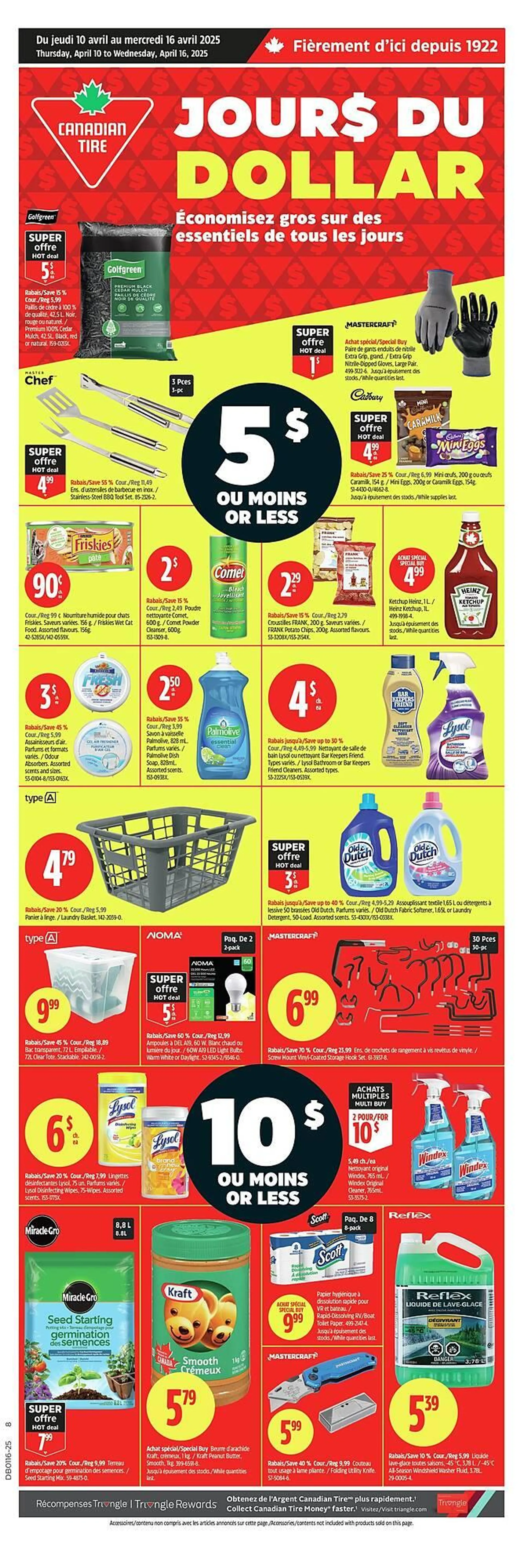 Canadian Tire flyer - 1