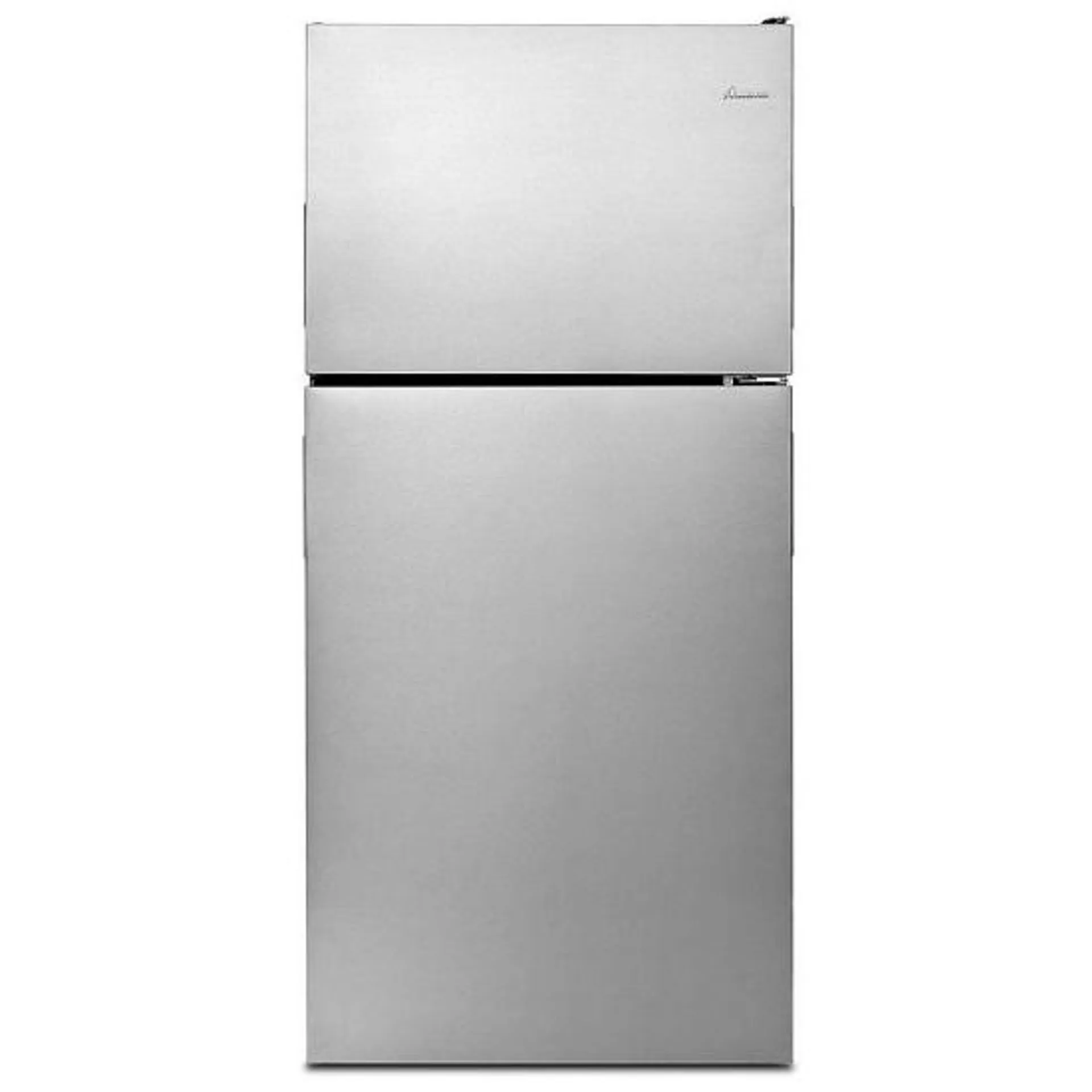 Amana ART318FFDS Top Freezer Refrigerator, 30 inch Width, 18.2 cu. ft. Capacity, Stainless Steel colour