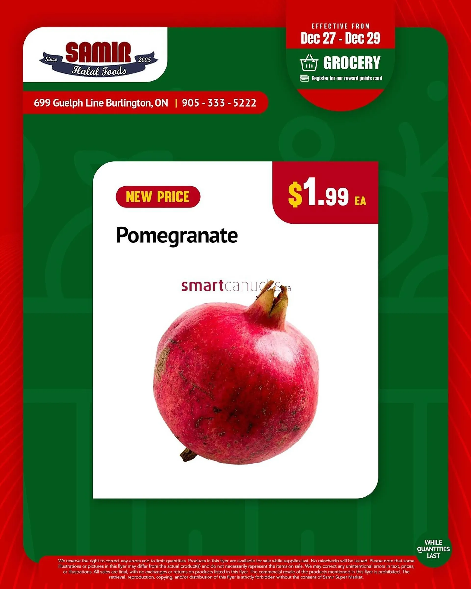 Samir Supermarket flyer from December 27 to December 31 2024 - flyer page 3