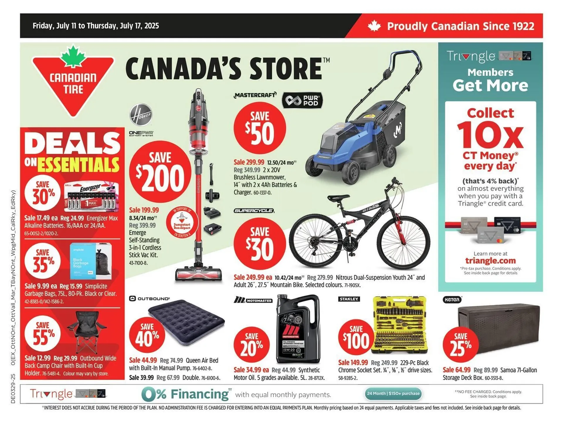 Canadian Tire flyer - 1