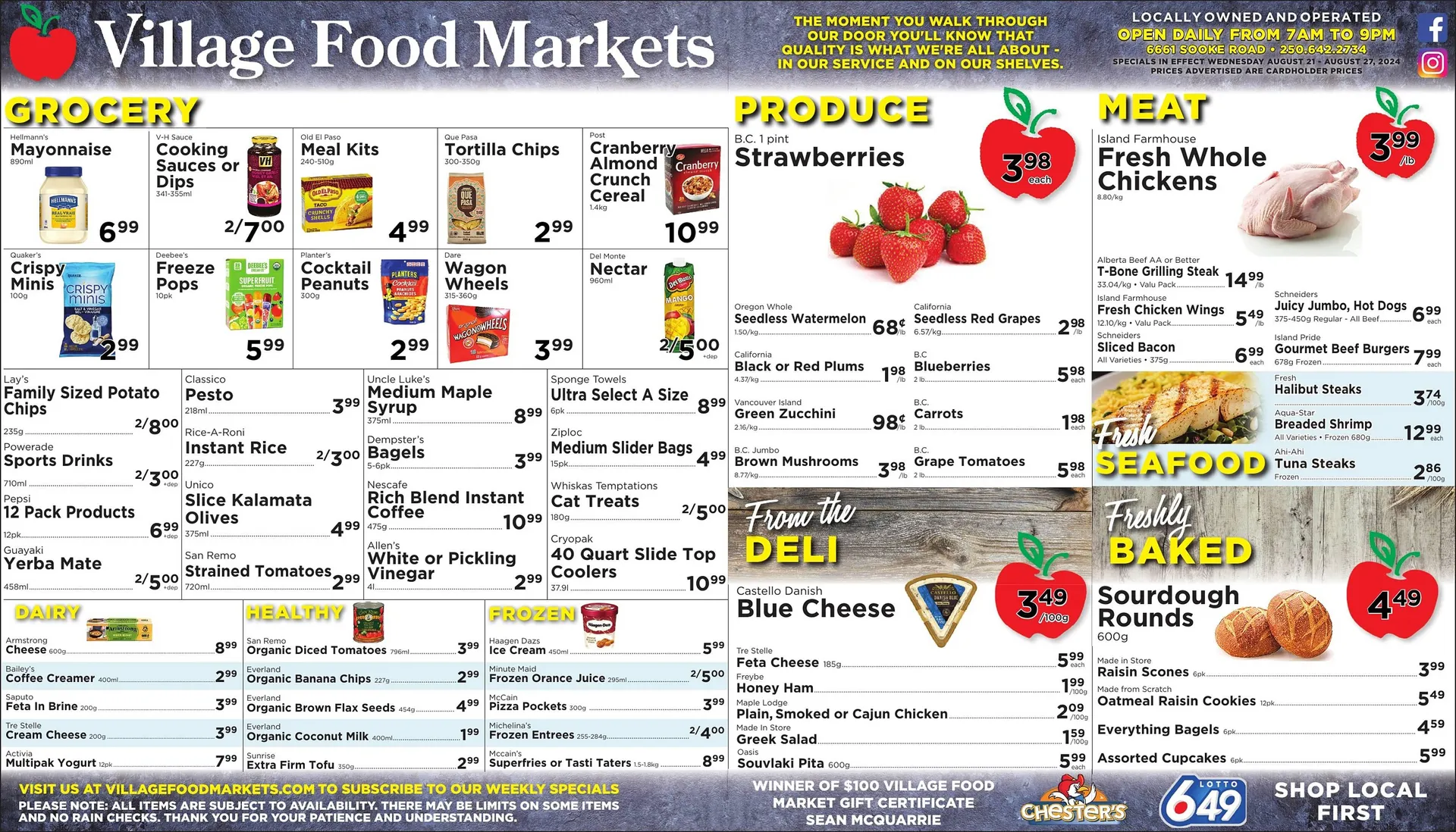 Village Food Markets flyer - 1