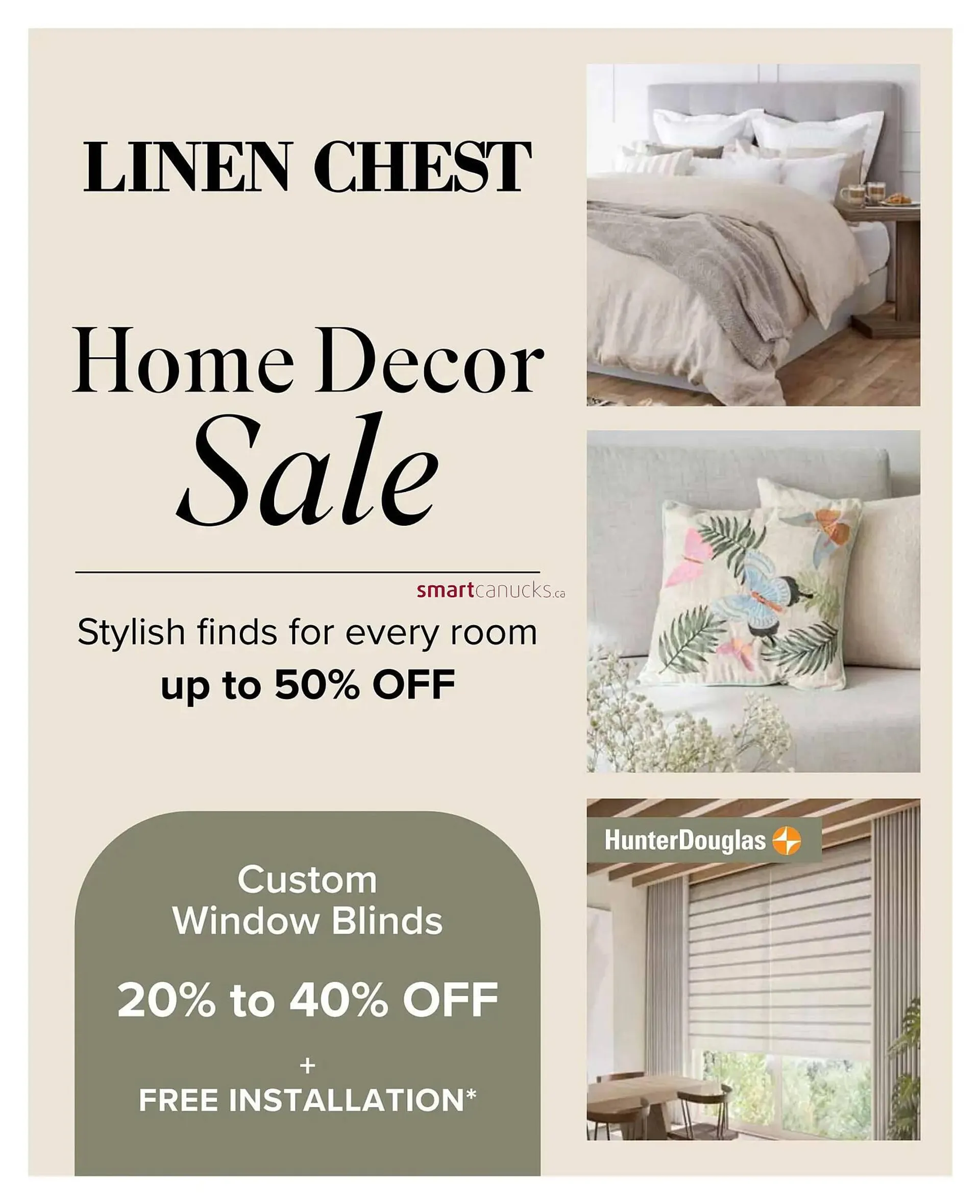 Linen Chest flyer from March 21 to March 27 2024 - flyer page 1