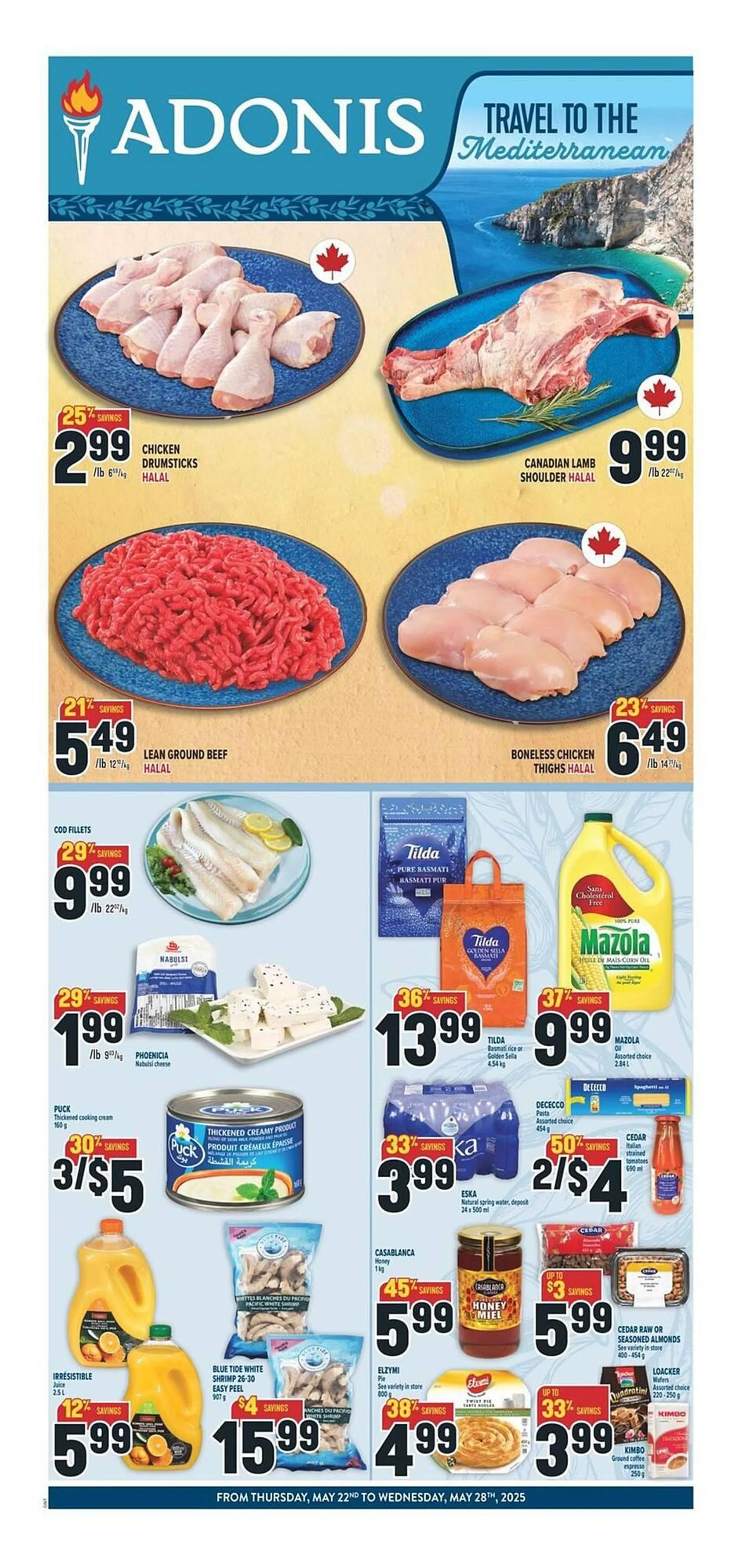 Marché Adonis flyer from May 22 to May 28 2025 - flyer page 2
