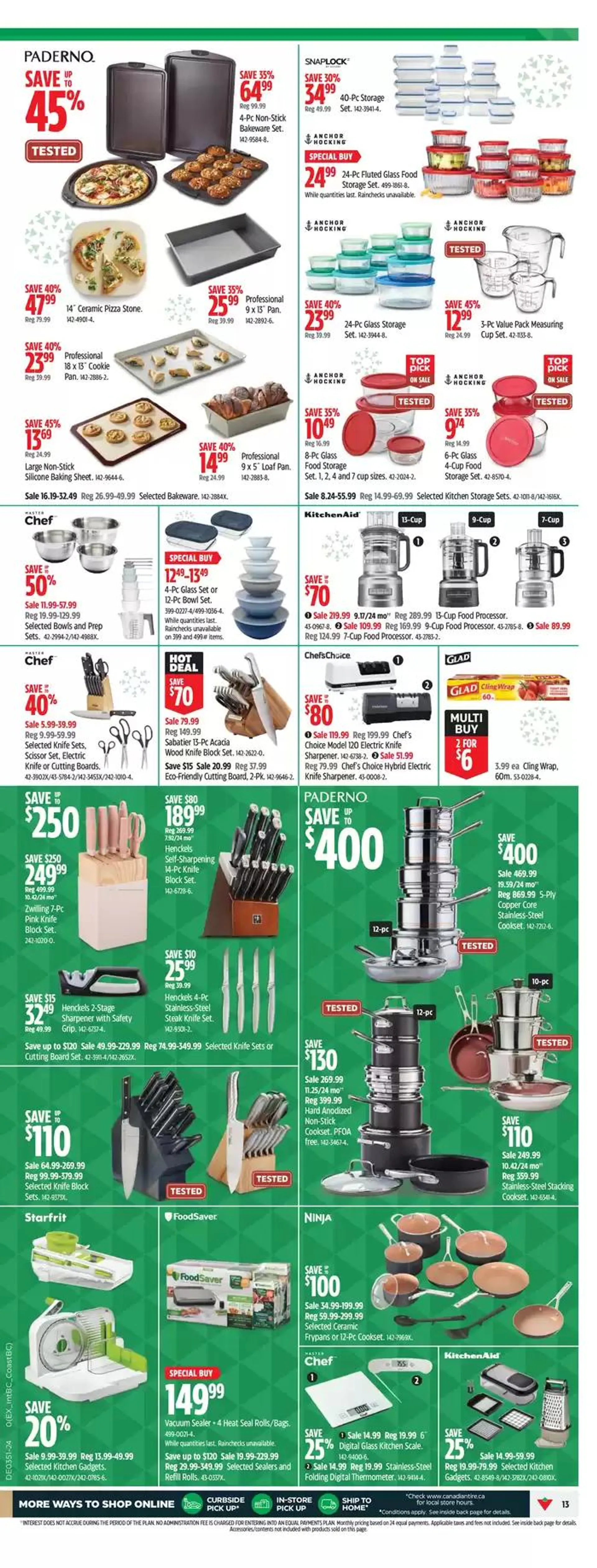 Canadian Tire weekly flyer from December 12 to December 22 2024 - flyer page 13