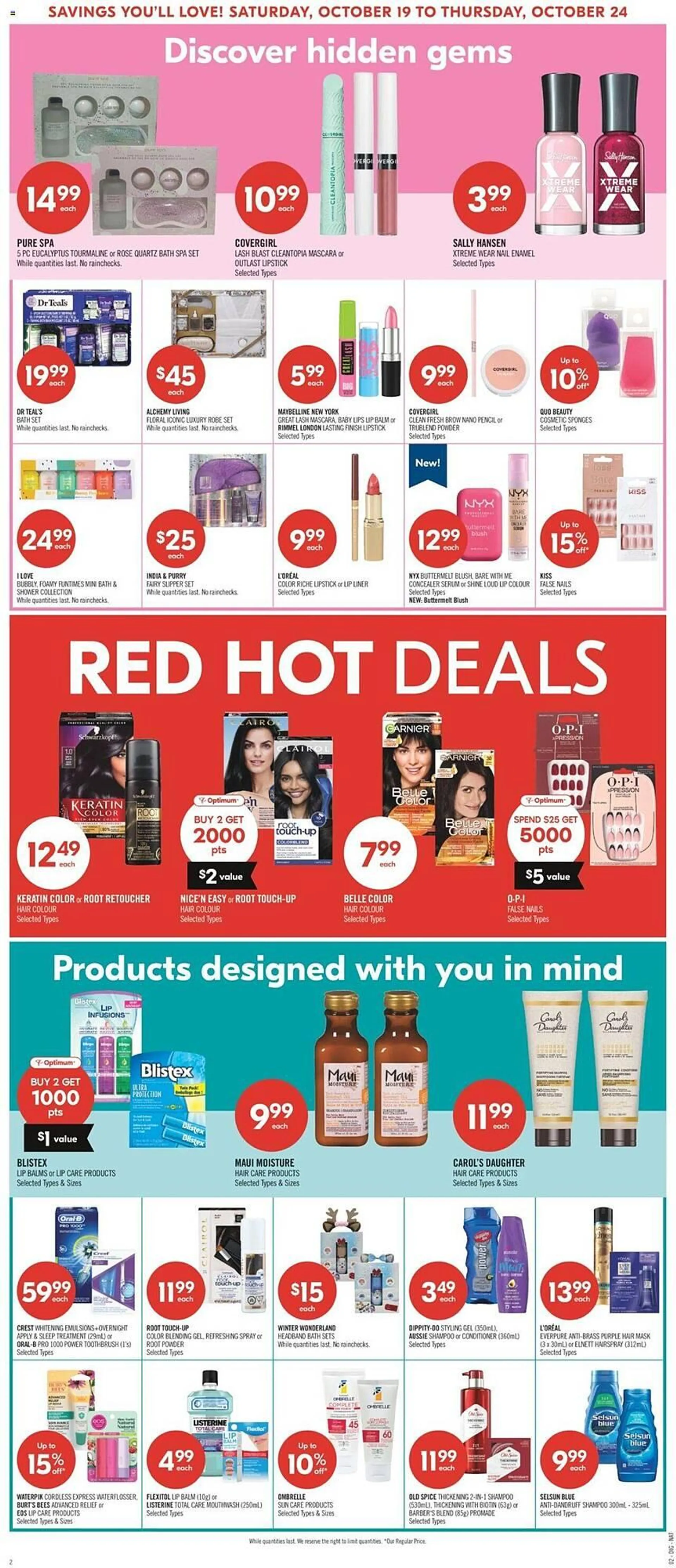 Shoppers Drug Mart flyer from October 19 to October 24 2024 - flyer page 21