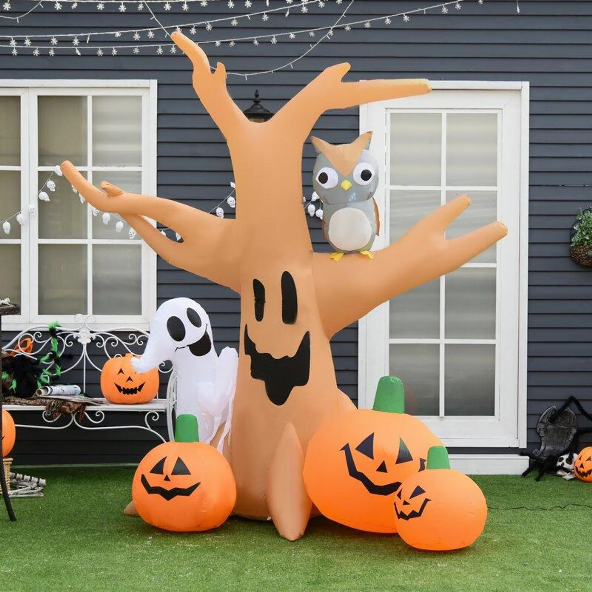 Outdoor Lighted Halloween Inflatable