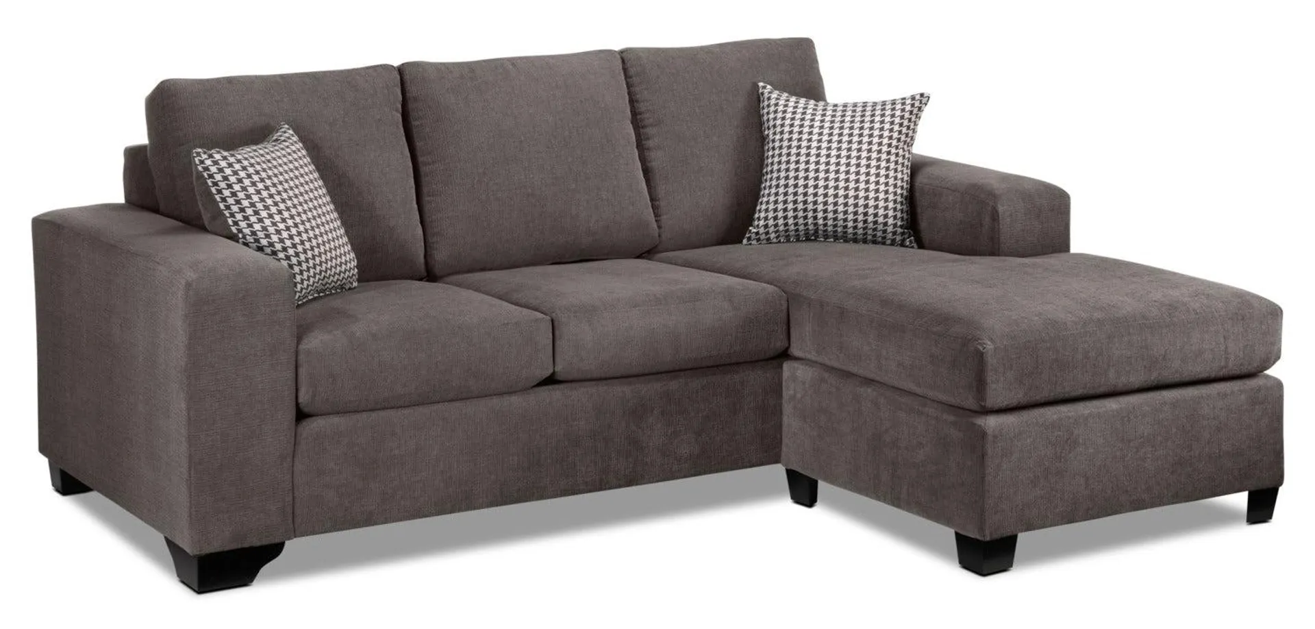 Fava Chaise Sofa - Grey