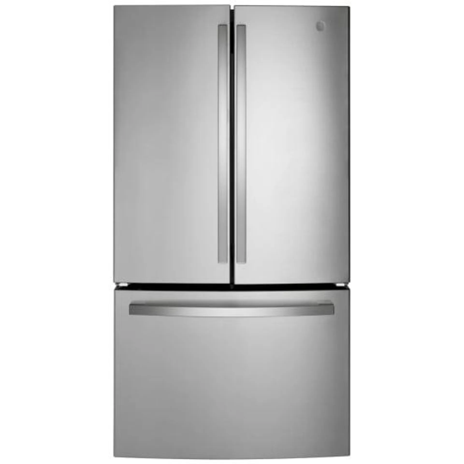 GE GWE22JYMFS French Door Refrigerator, 36 inch Width, ENERGY STAR Certified, Counter Depth, 21.9 cu. ft. Capacity, S colour