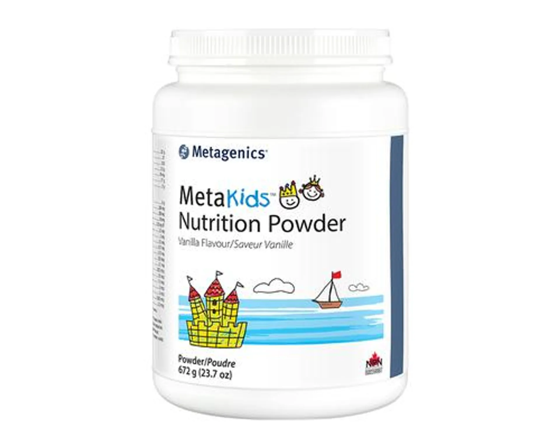 Metagenics Metakids Nutrition Powder Vanilla 672g