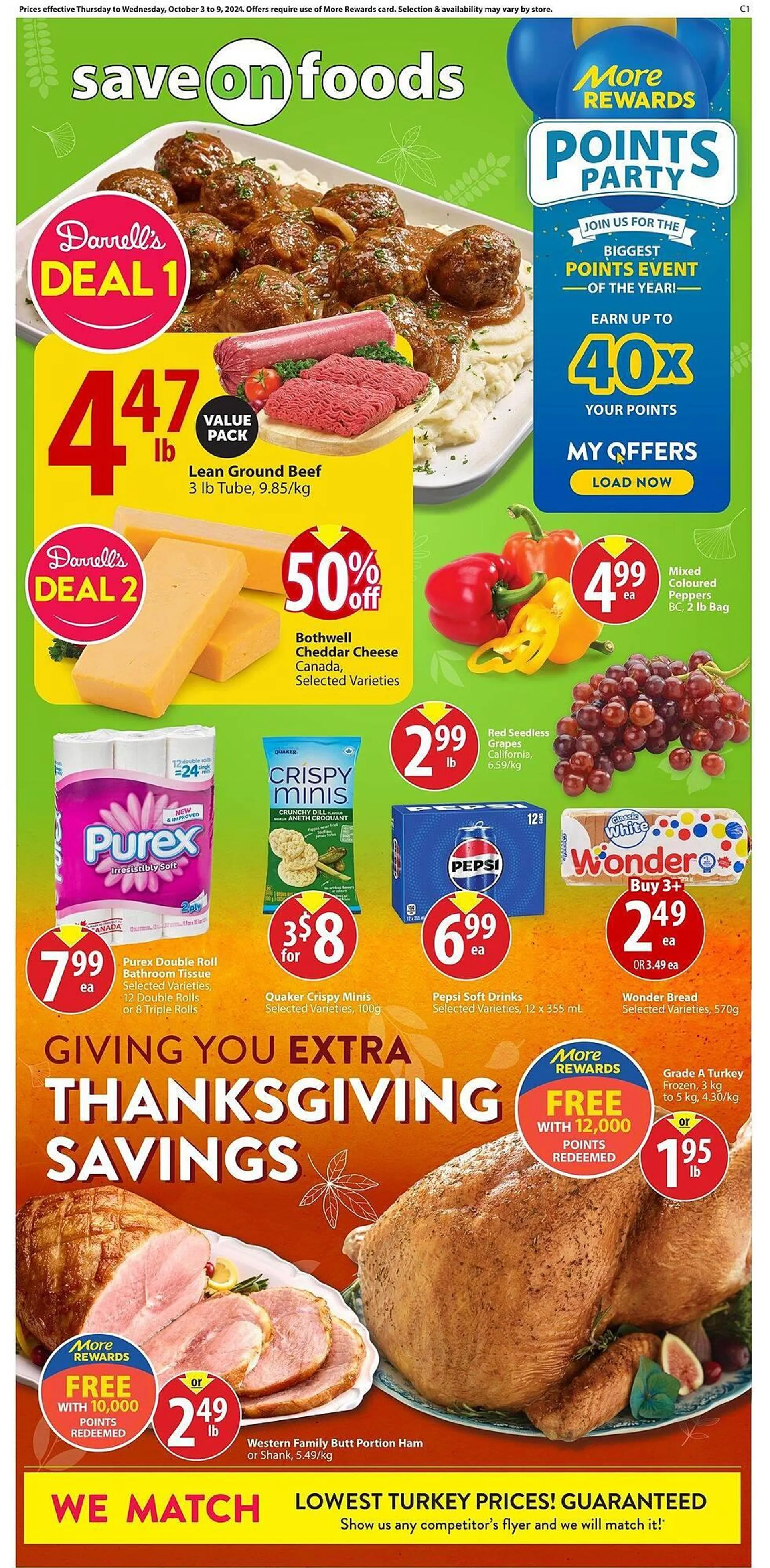 Save on Foods flyer - 1