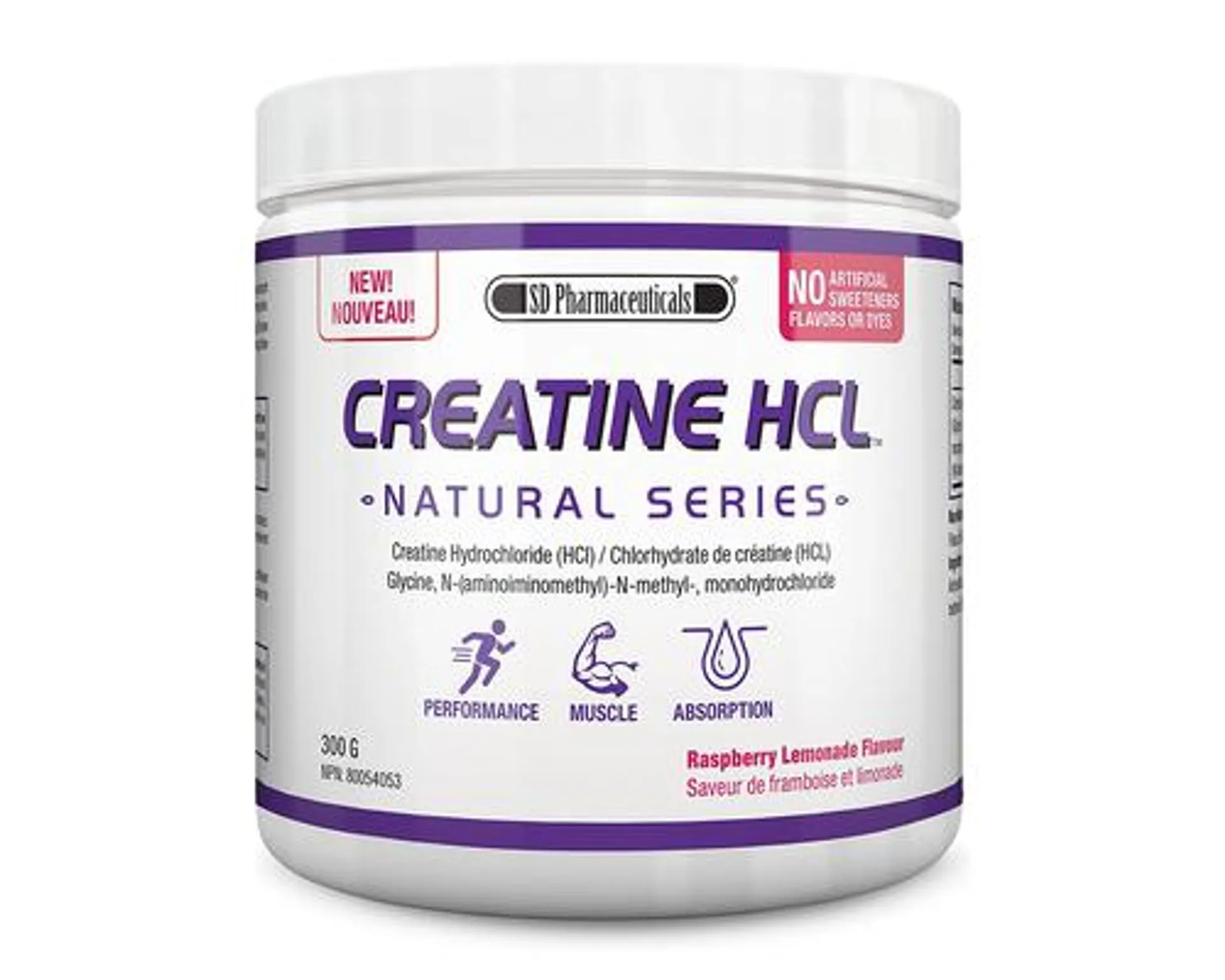 SD Pharmaceuticals Creatine HCL Raspberry Lemonade 300g