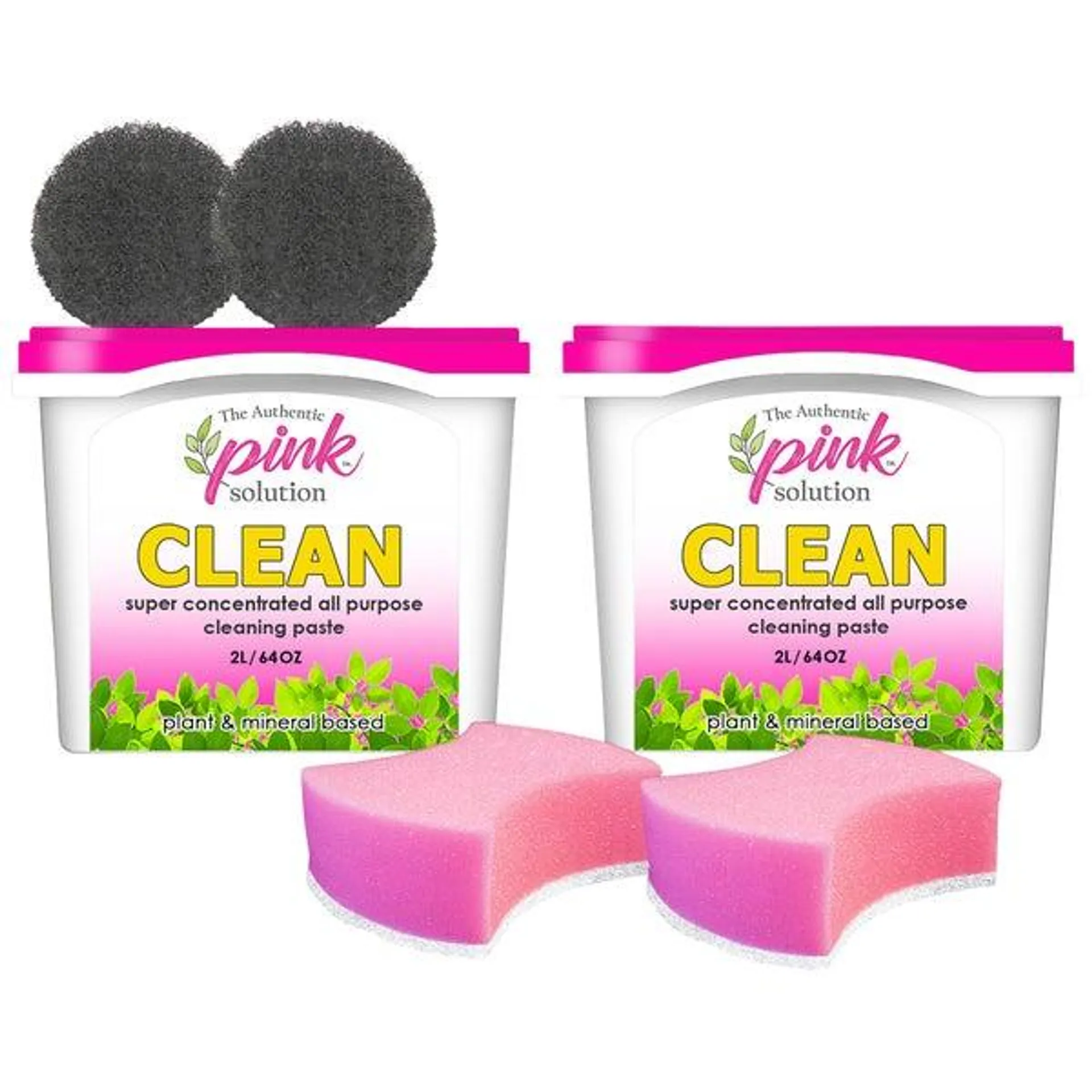 Pink Solution 2 × 2 L Clean Kit