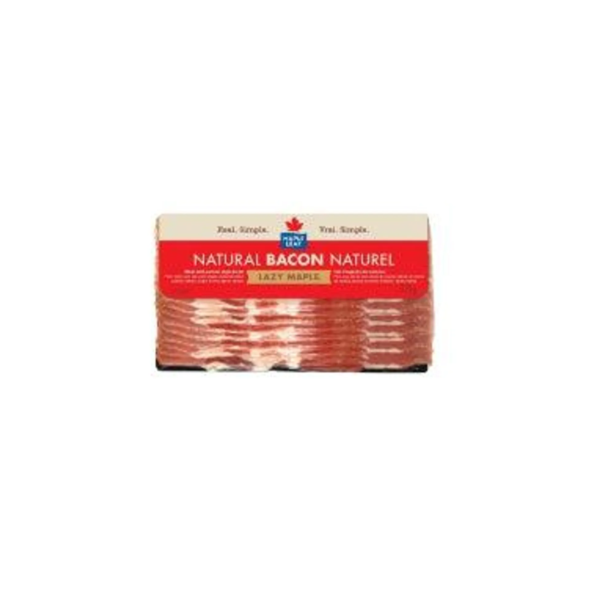 MAPLE LEAF Natural Bacon Original 375g