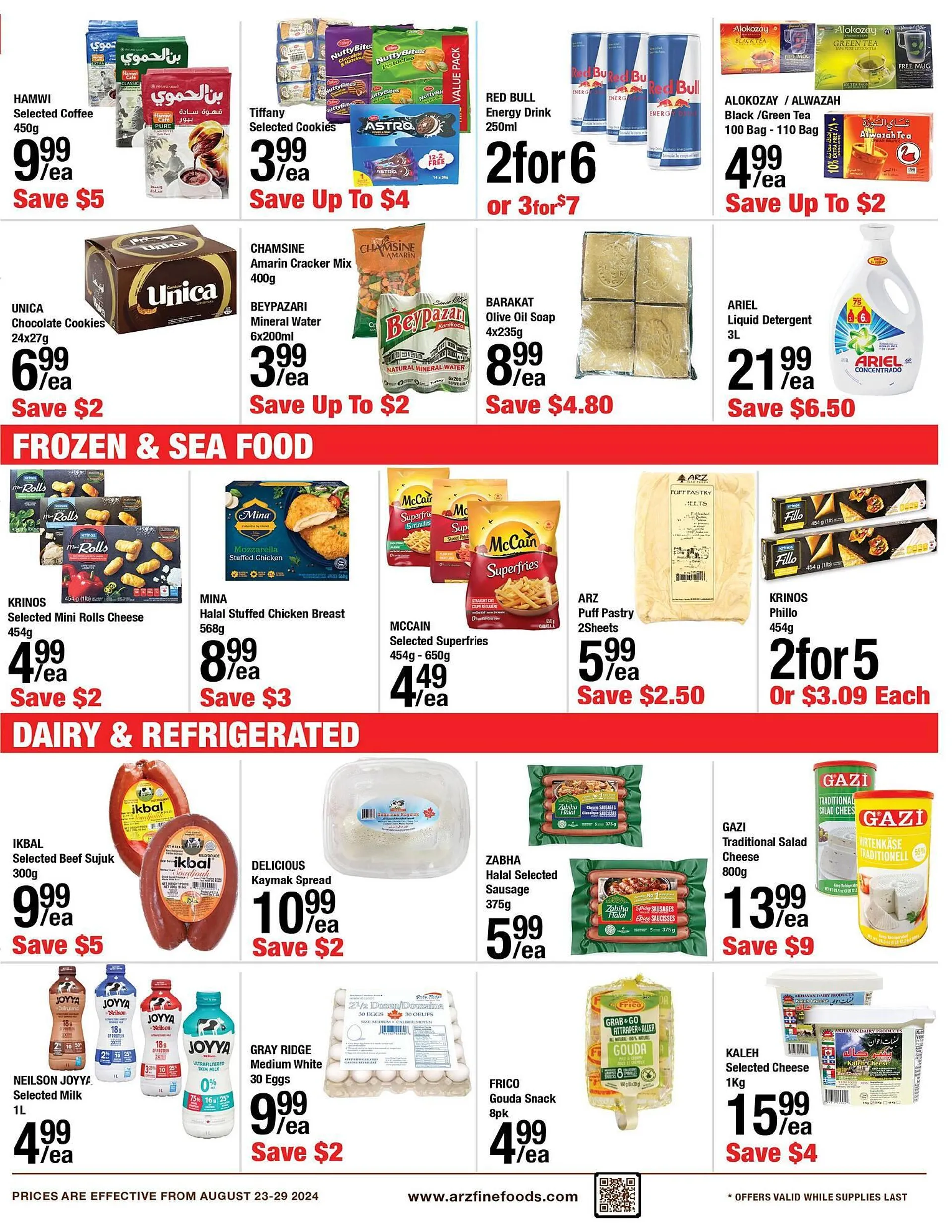 Arz Fine Foods flyer from August 23 to August 29 2024 - flyer page 5