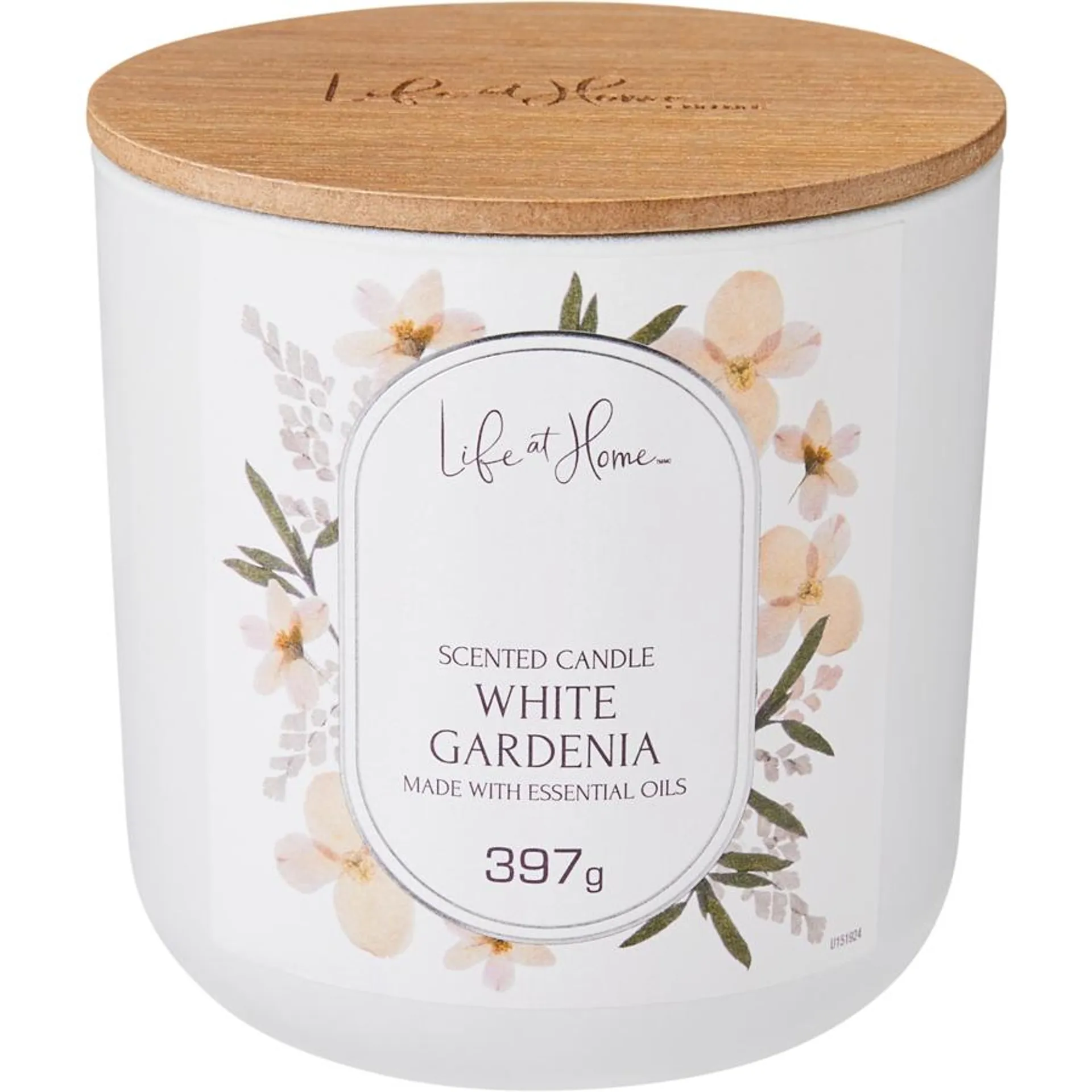 Scented Candle White Gardenia