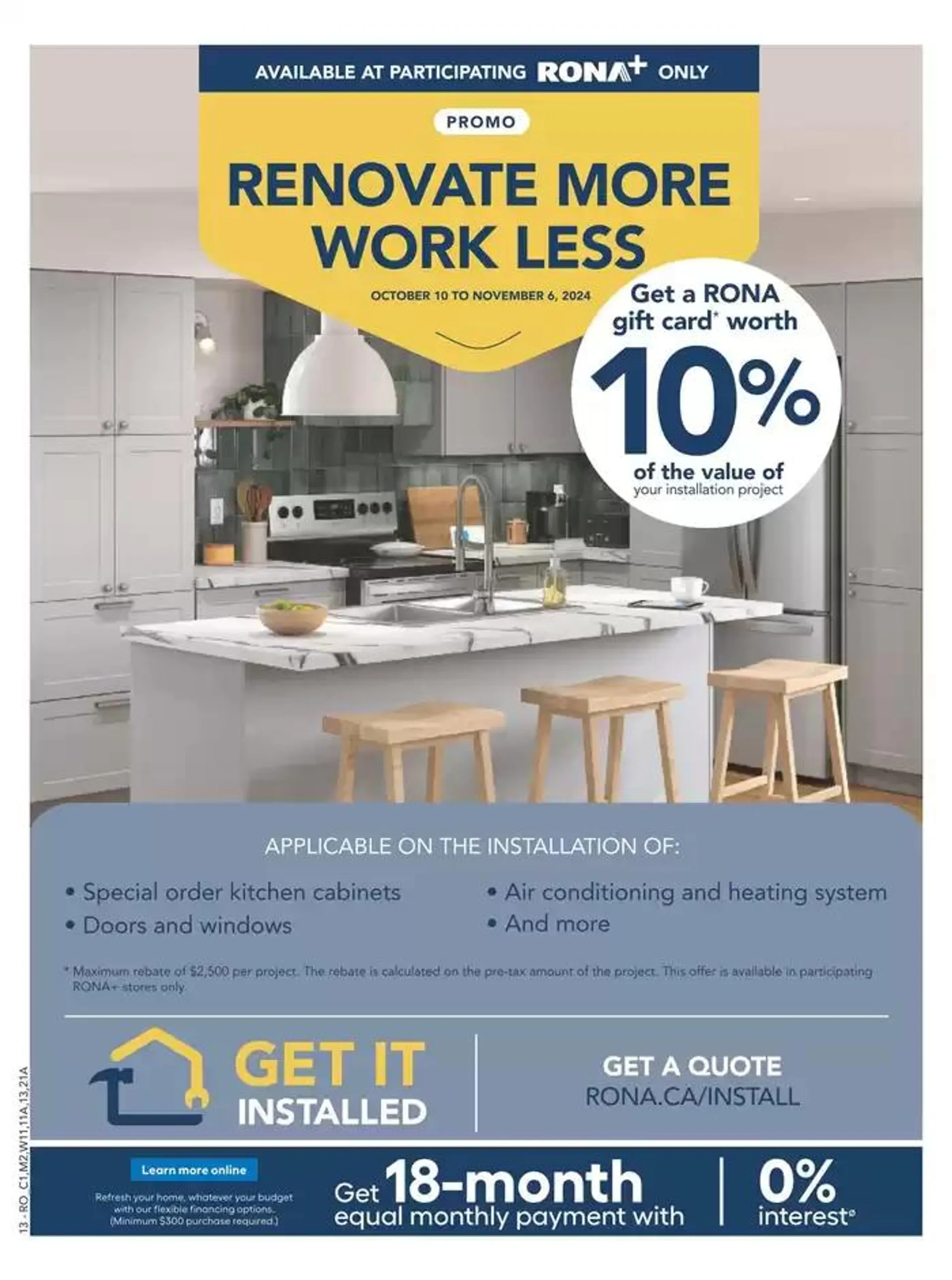 RONA Weekly ad from October 24 to October 30 2024 - flyer page 11