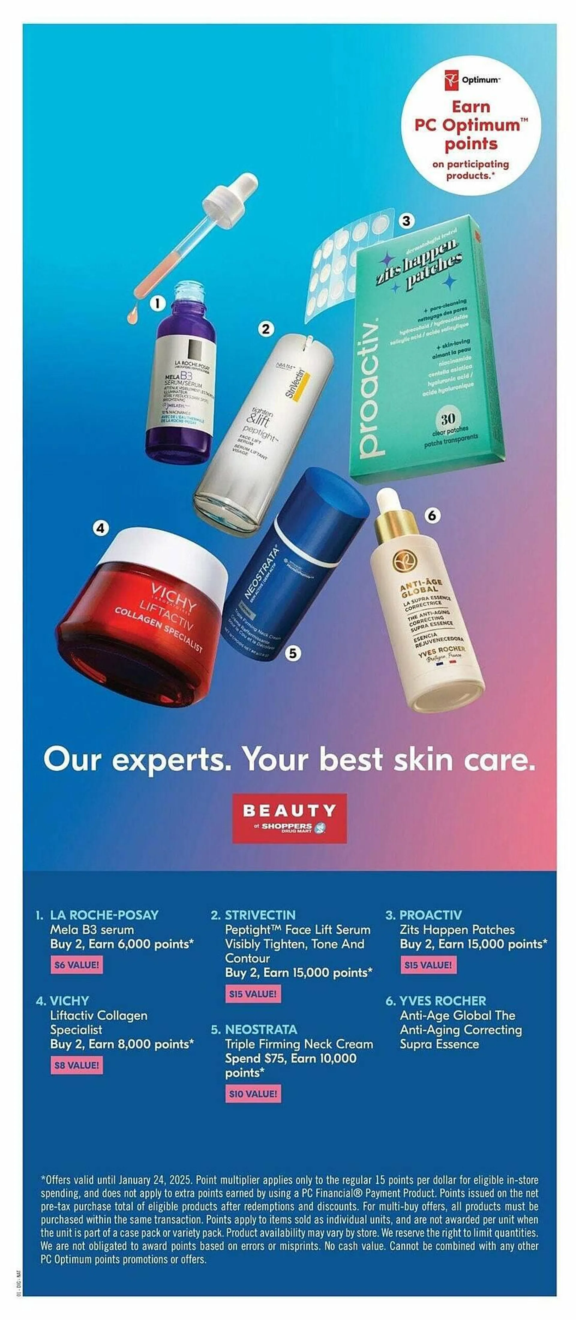 Shoppers Drug Mart flyer from January 9 to January 16 2025 - flyer page 24