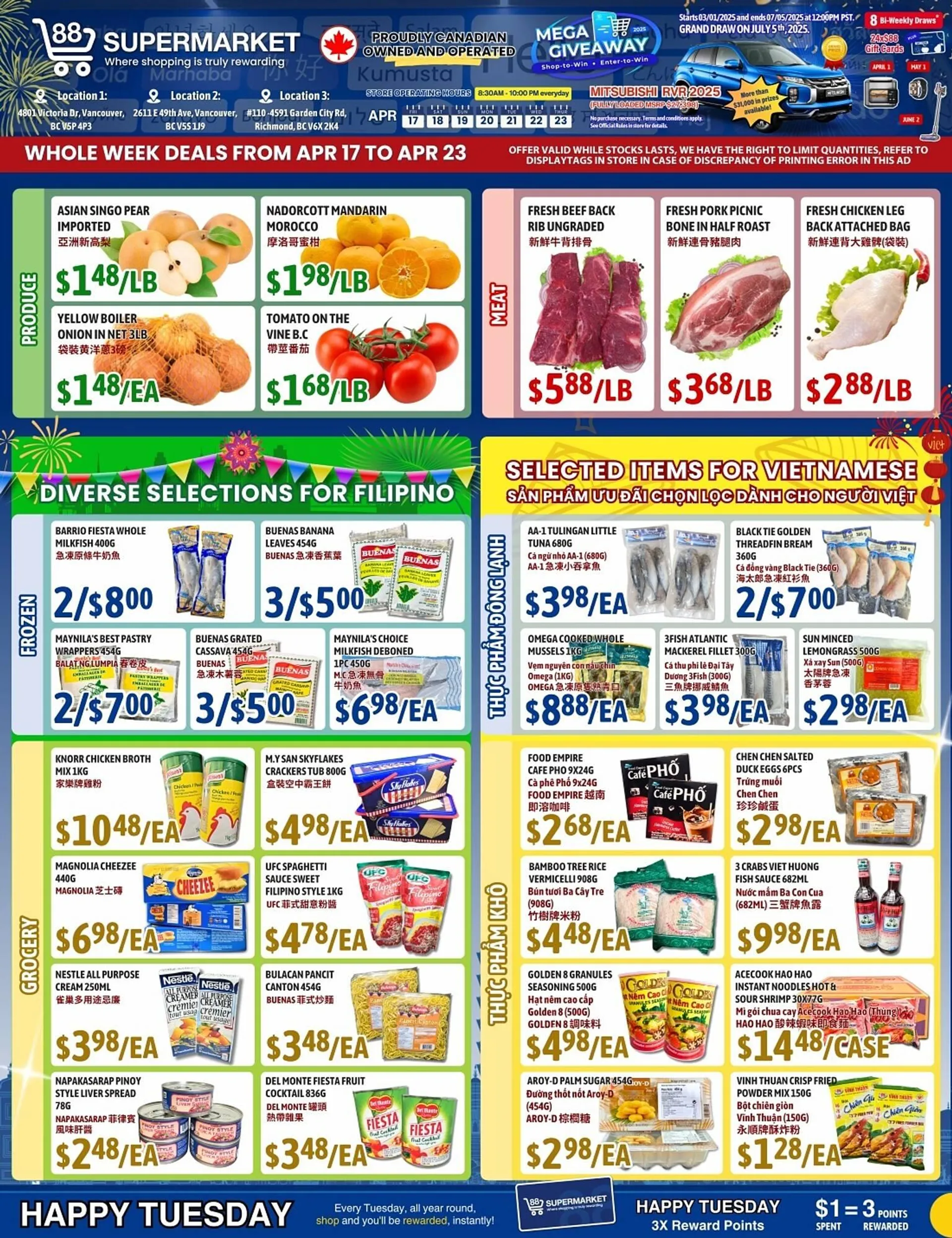 88 Supermarket flyer - 1