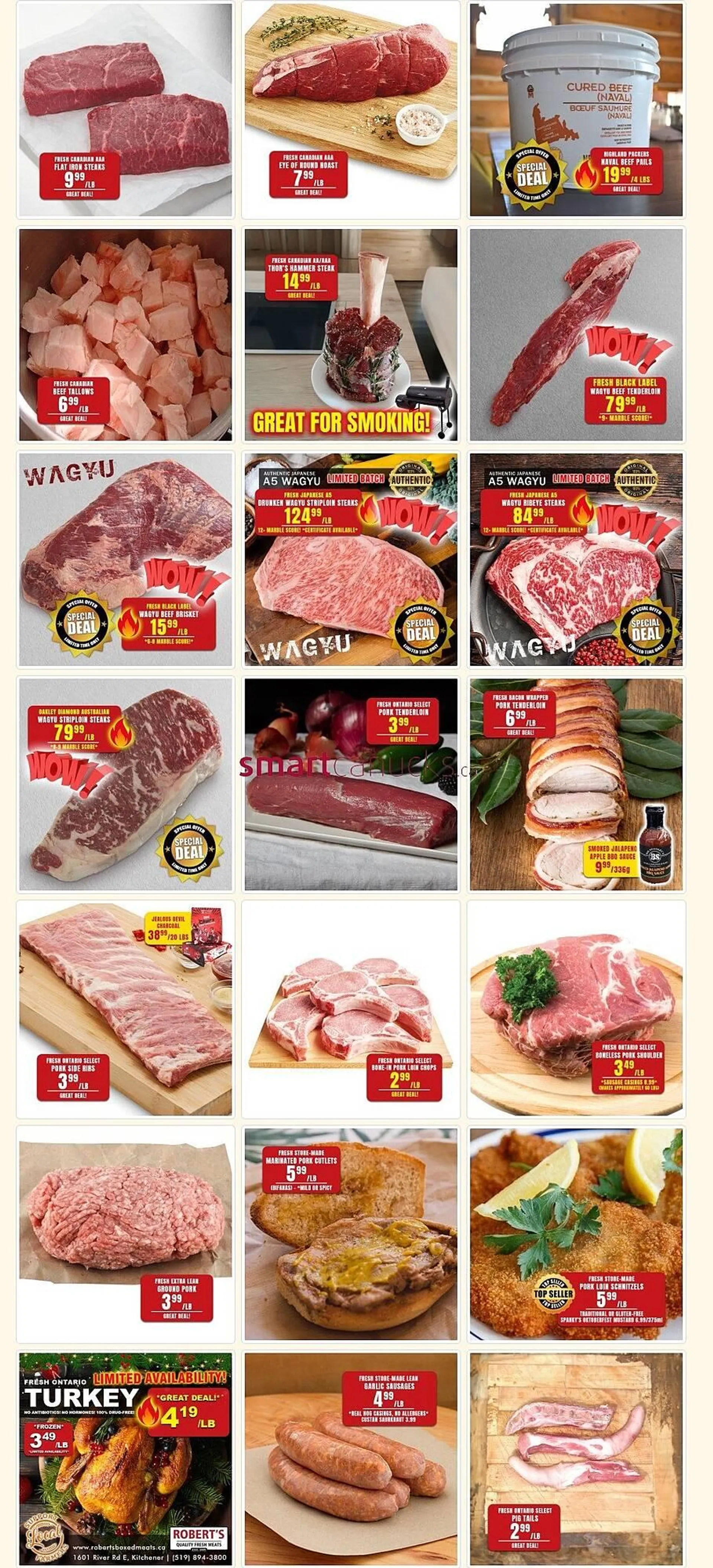 Roberts Fresh and Boxed Meats flyer from December 23 to December 29 2024 - flyer page 2