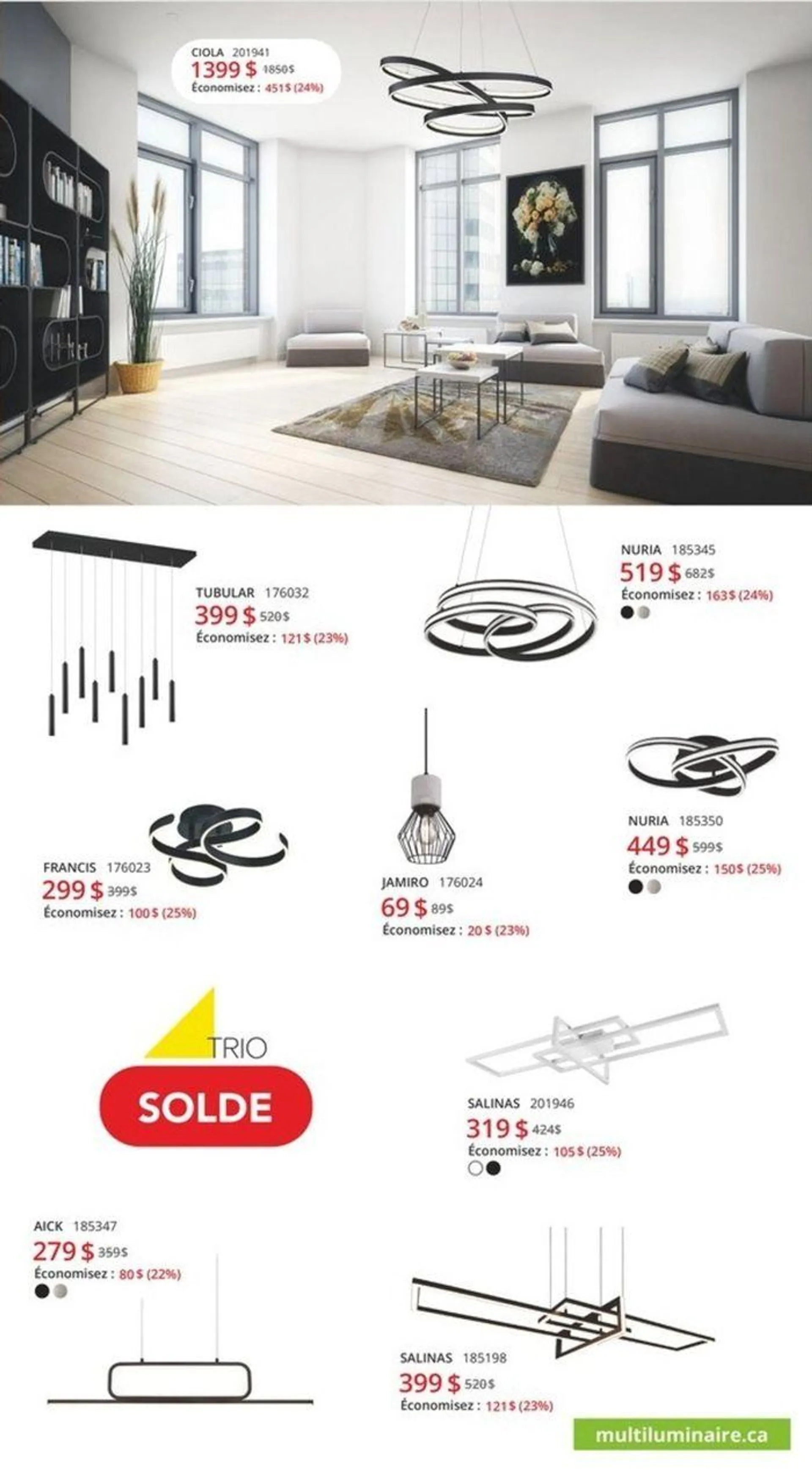 Multi Luminaire Specials - 6