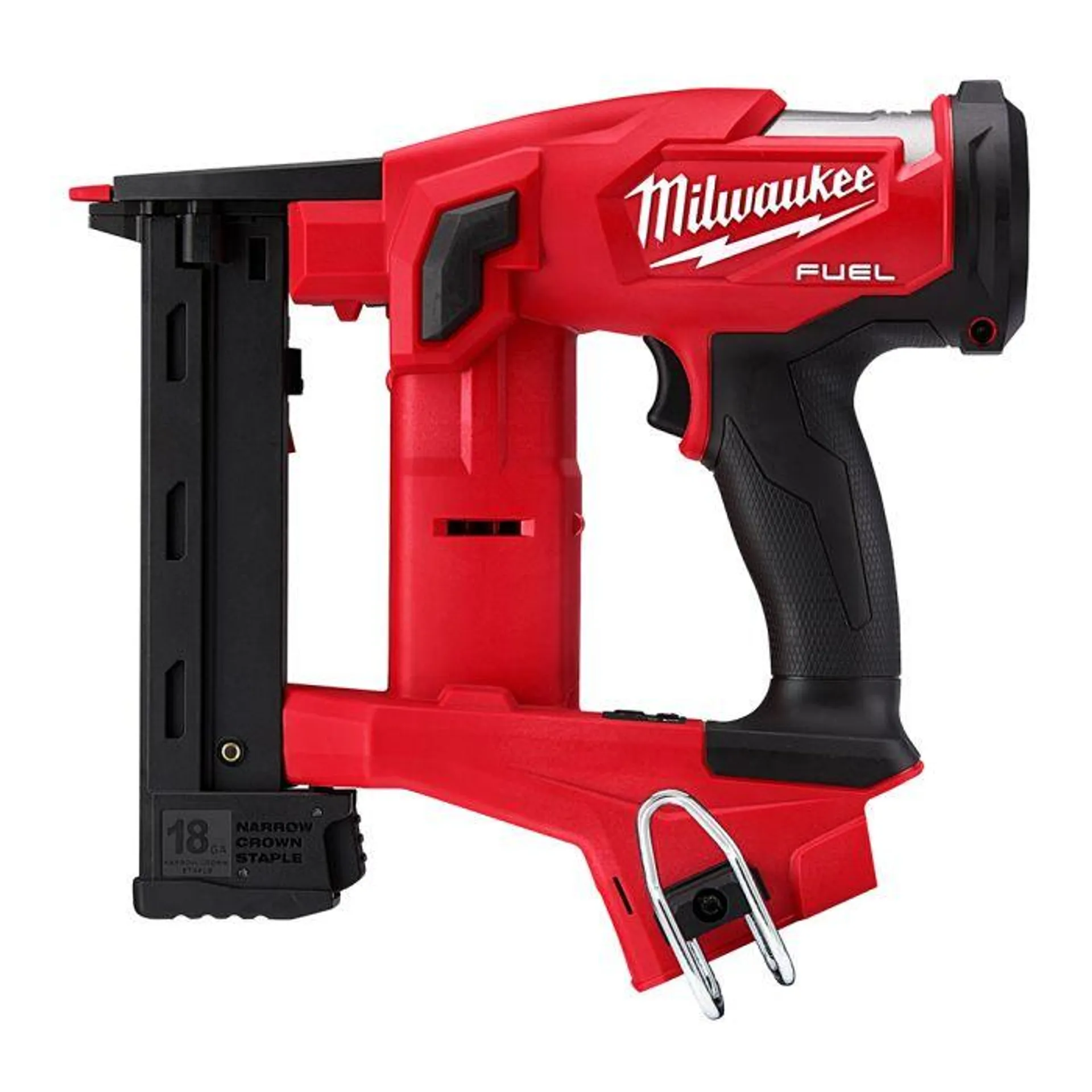 Milwaukee M18 FUEL 18 Volt Lithium-Ion Brushless Cordless 18 Gauge 1/4 in. Narrow Crown Stapler - Tool Only