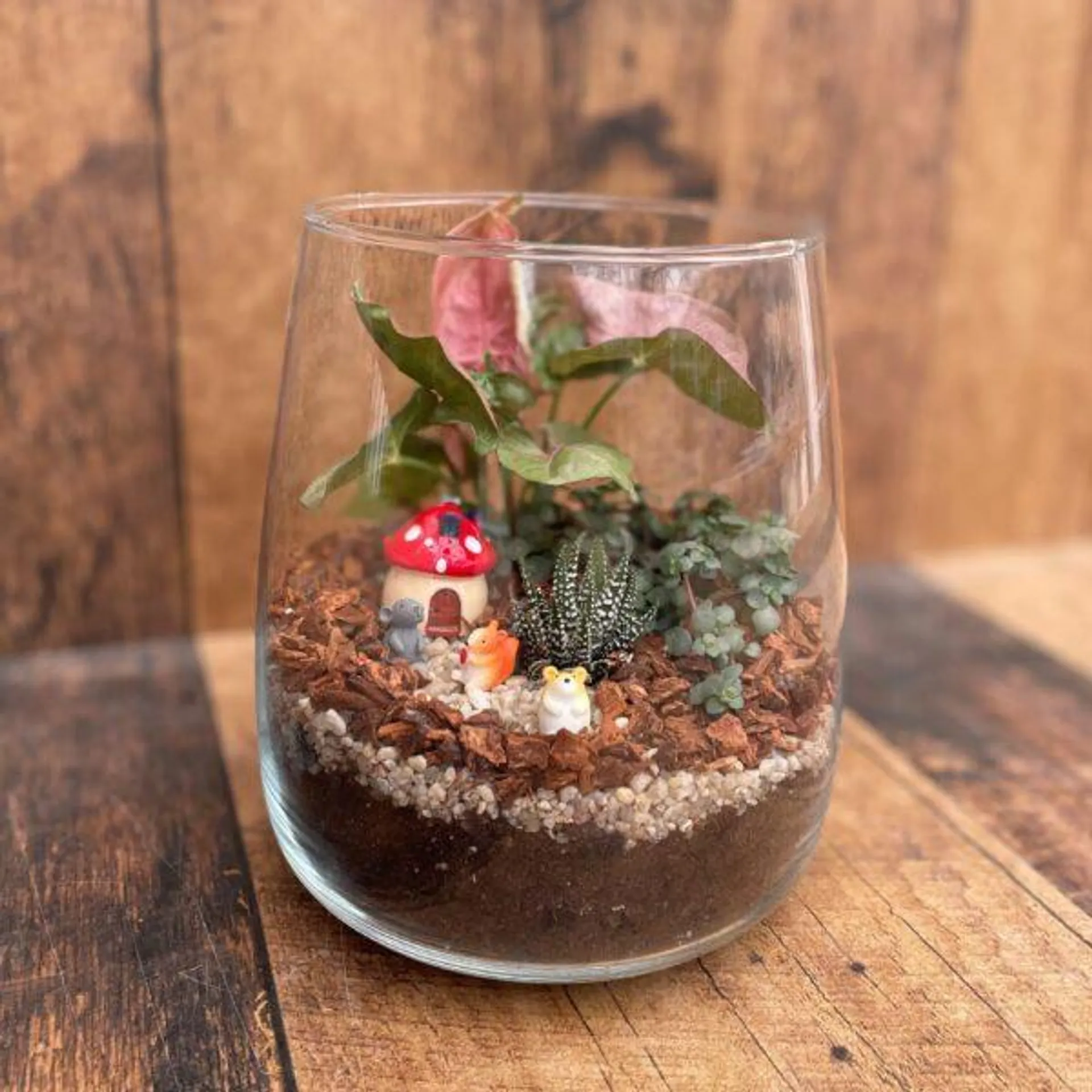 Whimsical Woodland Terrarium