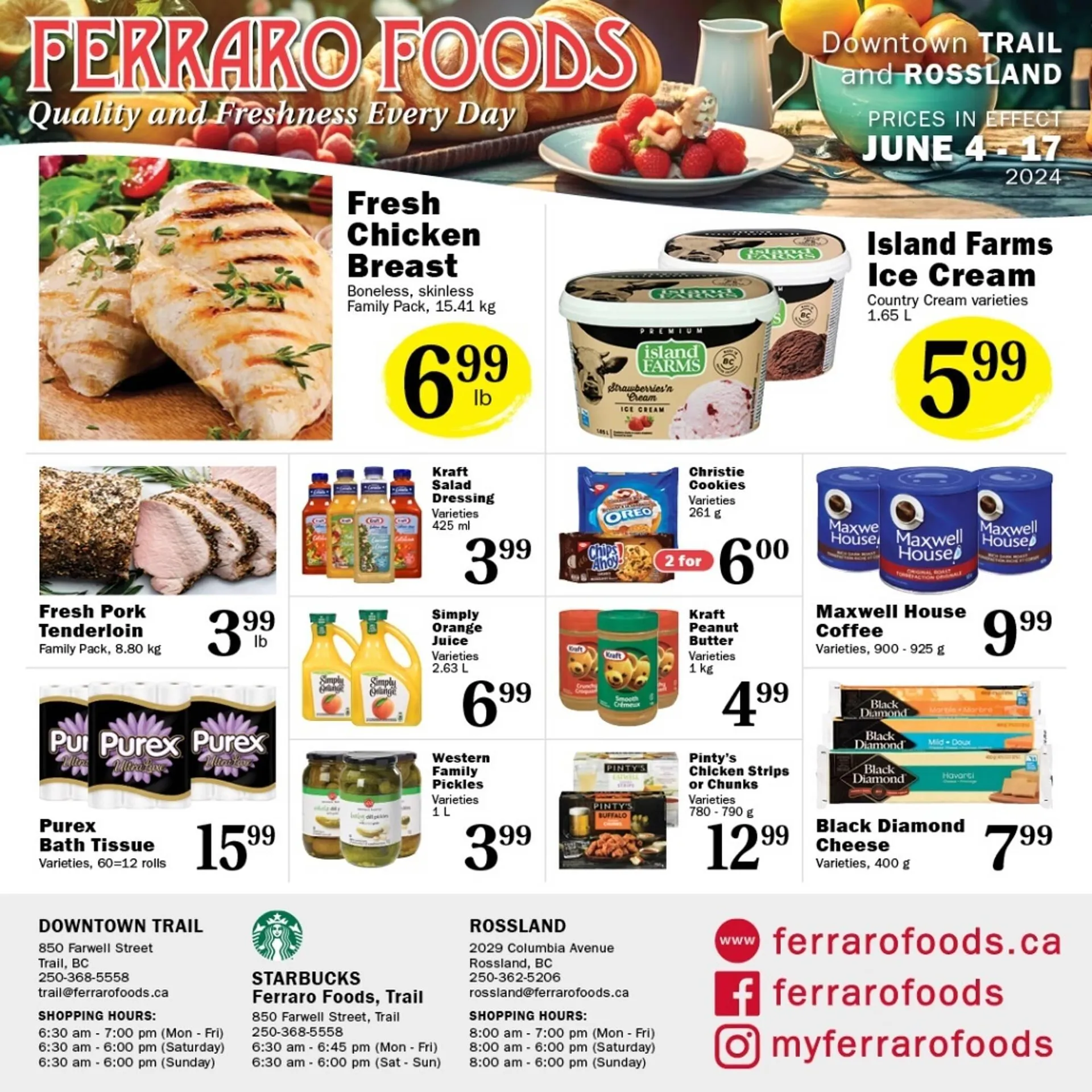 Ferraro Foods flyer - 1