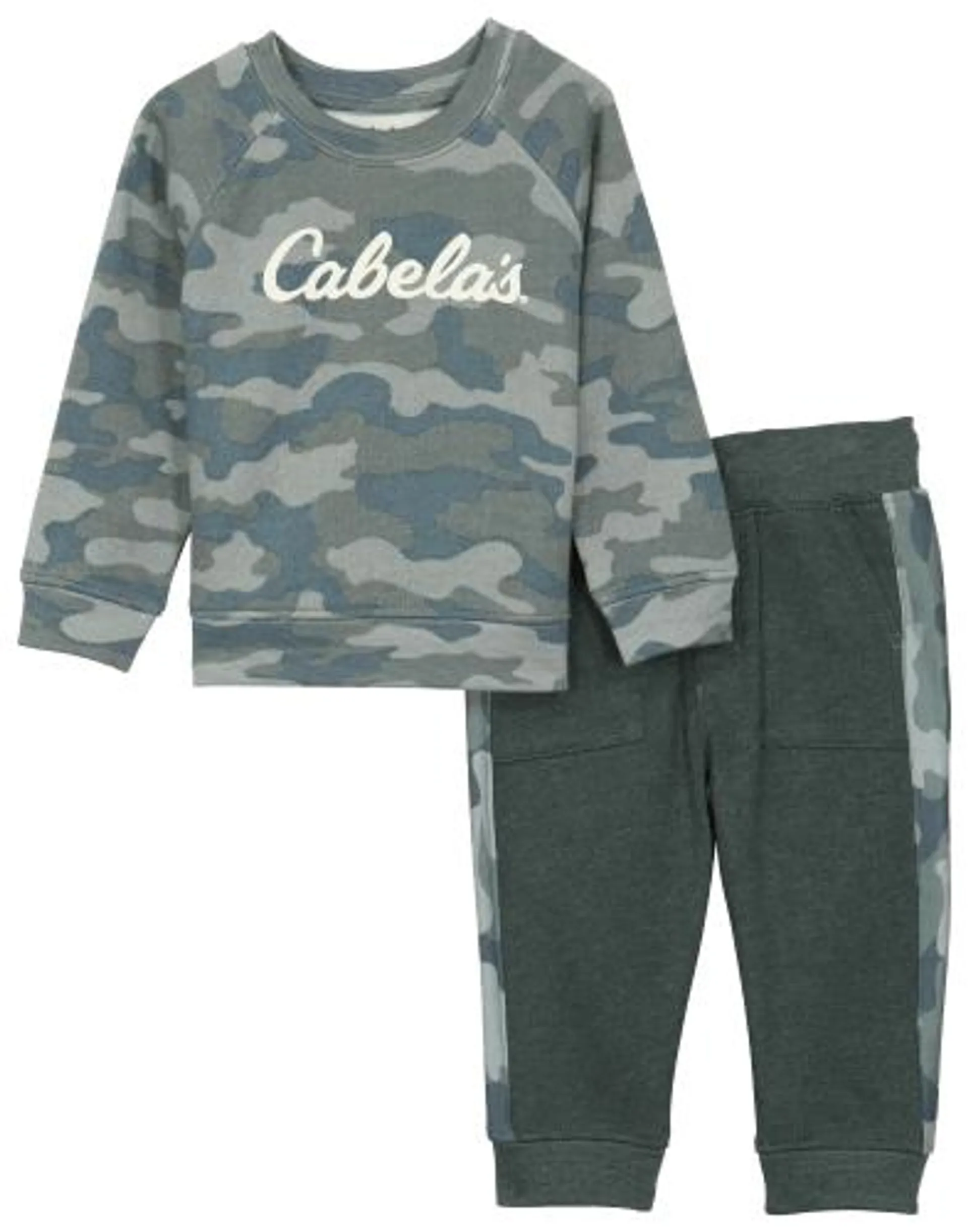 Cabela's Signature Logo Long-Sleeve Sweatshirt and Pants Set for Babies