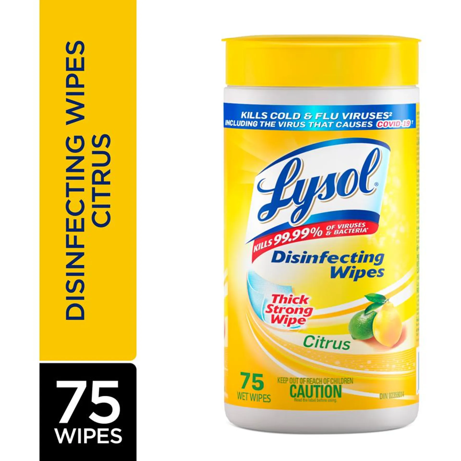 Disinfecting Wipes, Citrus