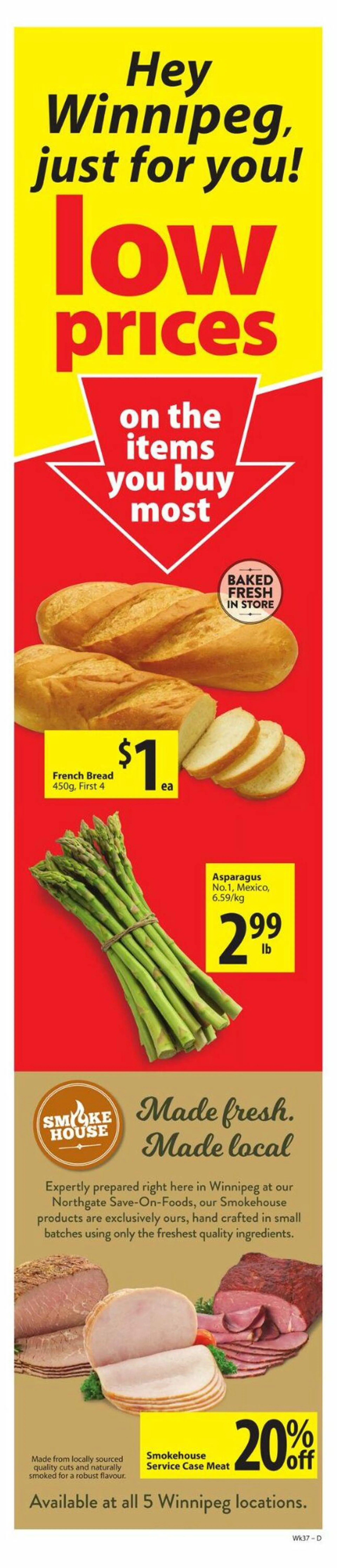 Save-On-Foods Current flyer - 1