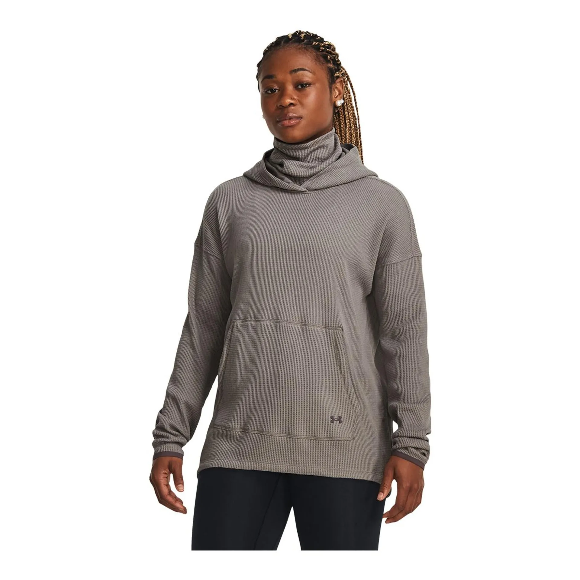 Under Armour Women's Waffle Funnel Hoodie