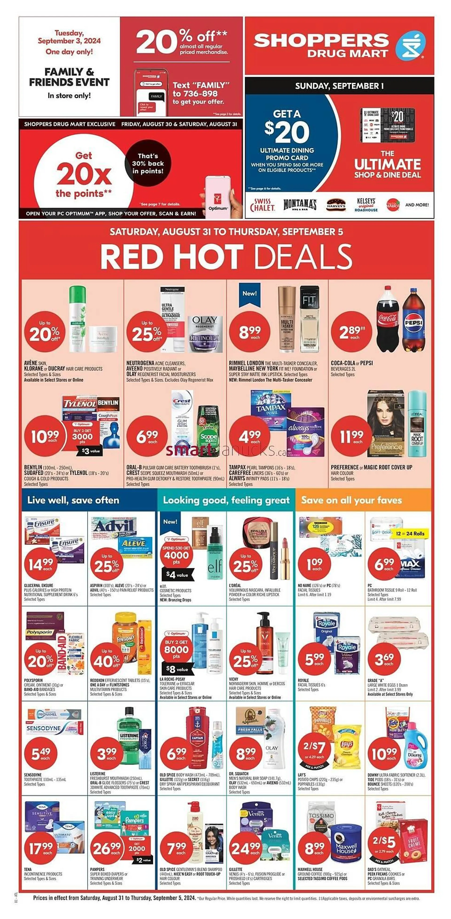 Shoppers Drug Mart flyer from August 30 to September 2 2024 - flyer page 4