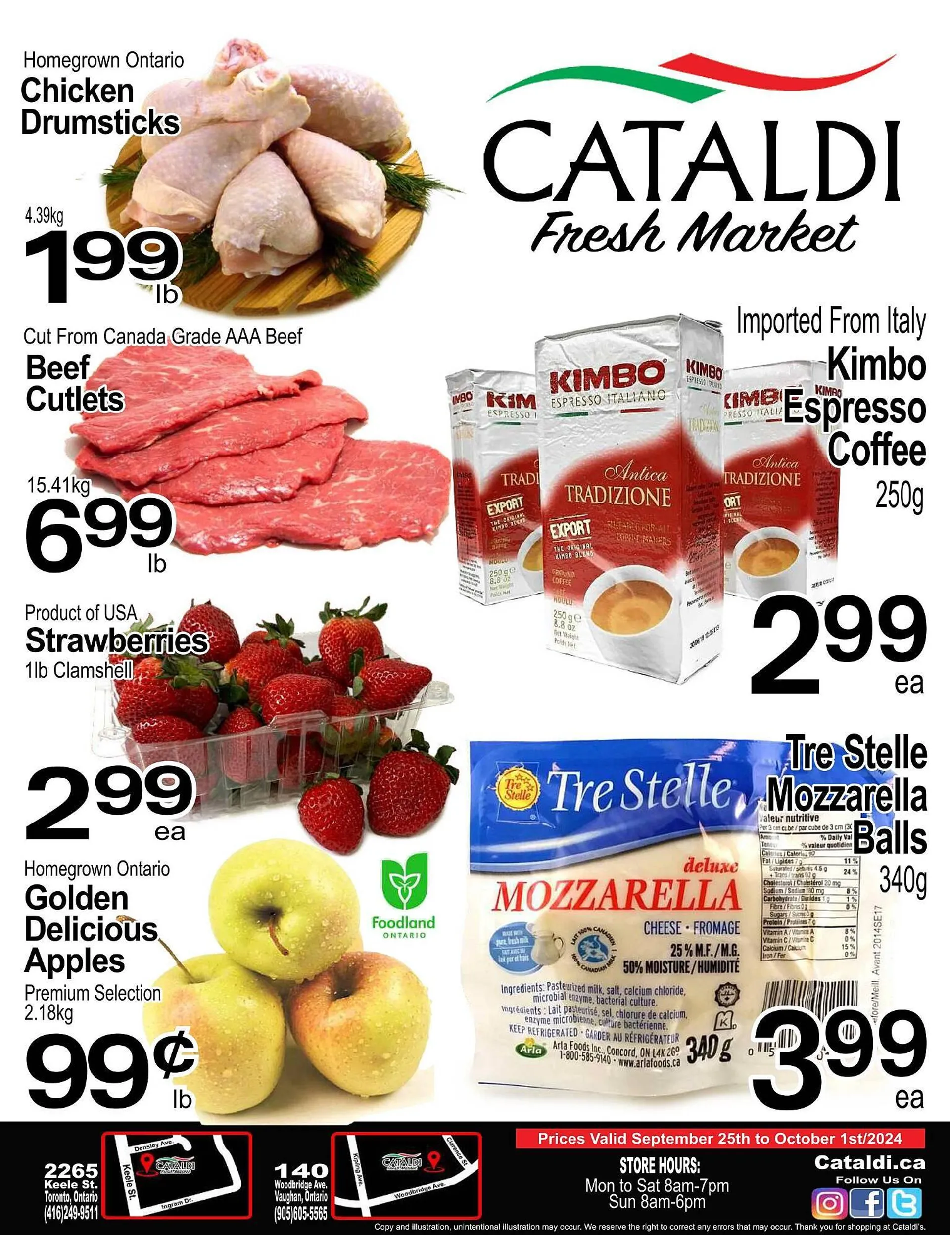 Cataldi Fresh Market flyer - 1