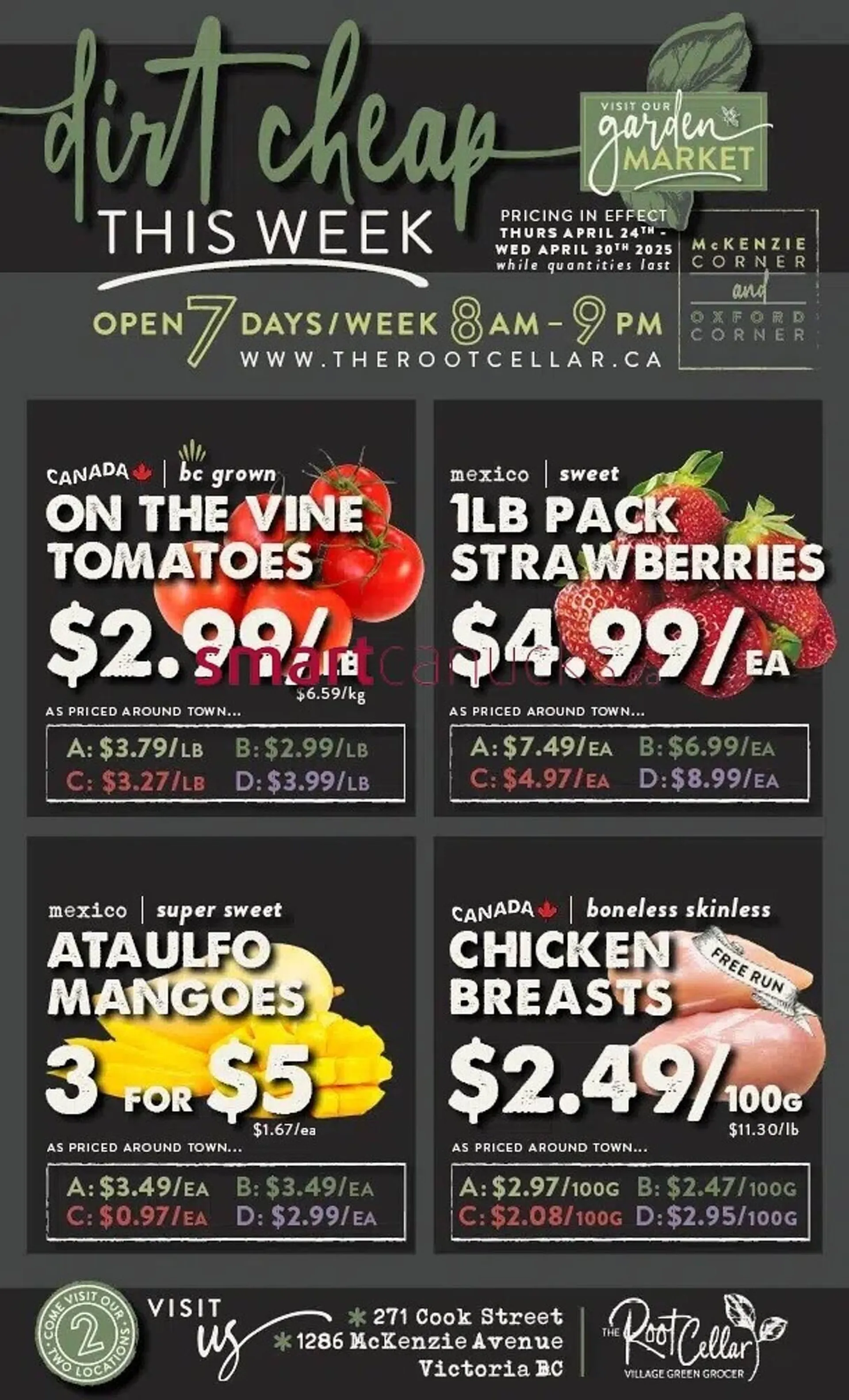 The Root Cellar flyer - 1